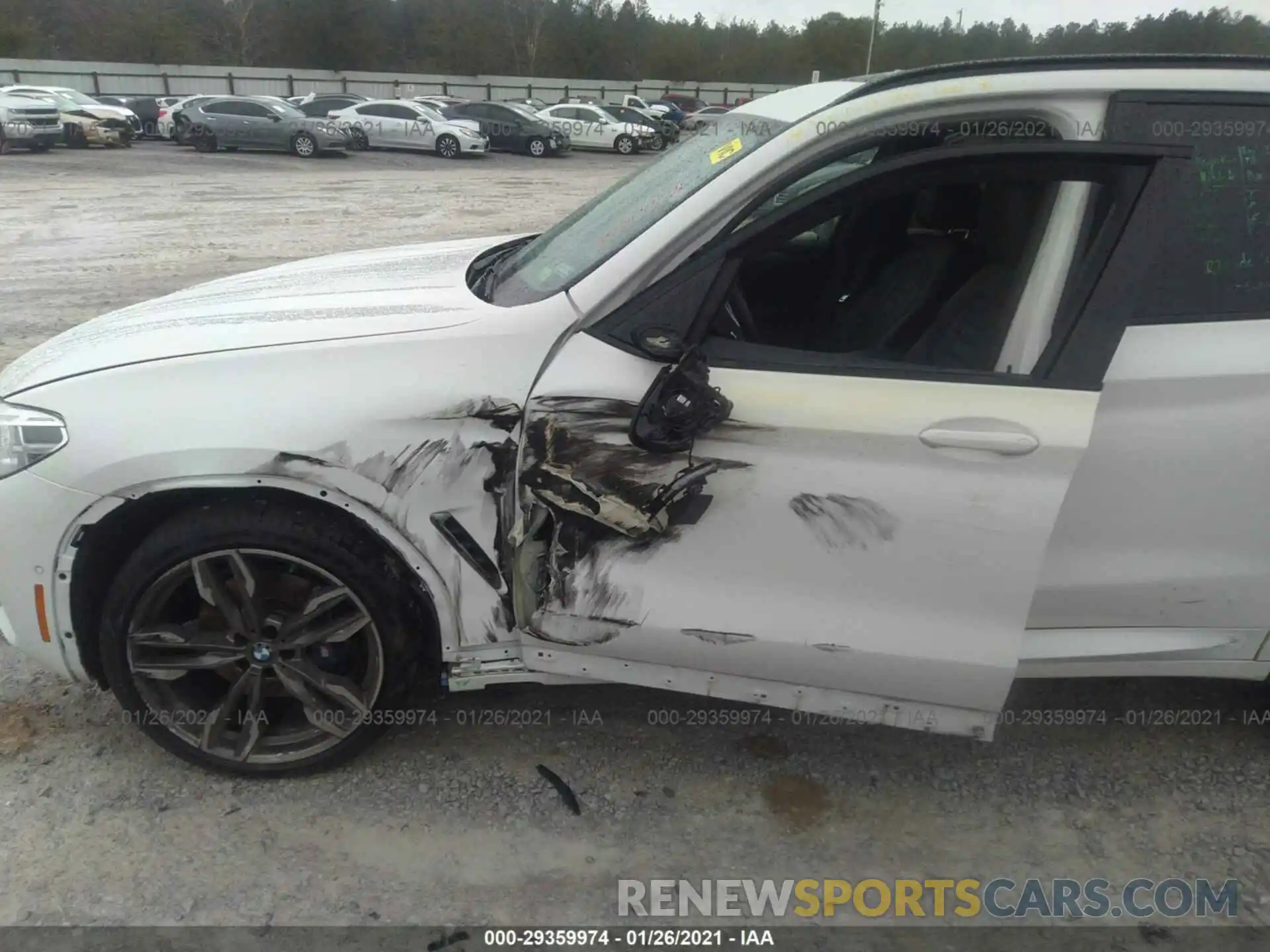 6 Photograph of a damaged car 5UXTS3C57K0Z06292 BMW X3 2019