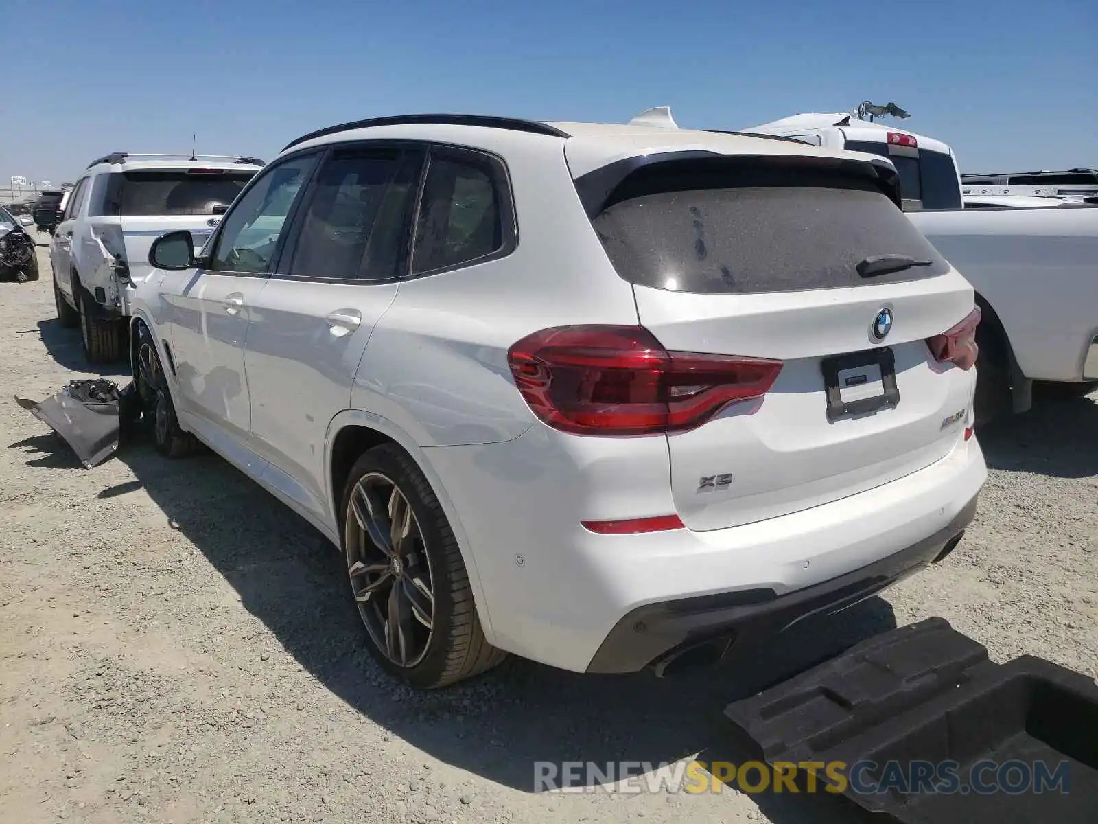 3 Photograph of a damaged car 5UXTS3C57K0Z06342 BMW X3 2019