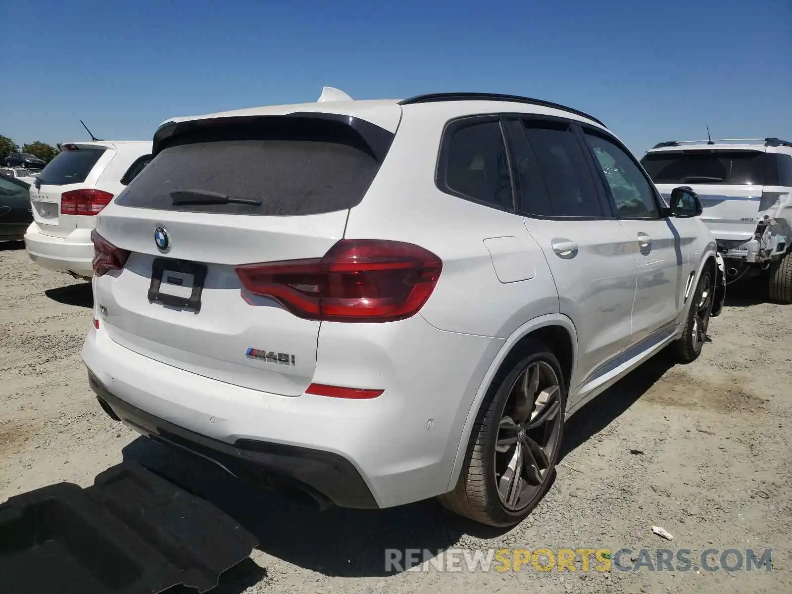 4 Photograph of a damaged car 5UXTS3C57K0Z06342 BMW X3 2019