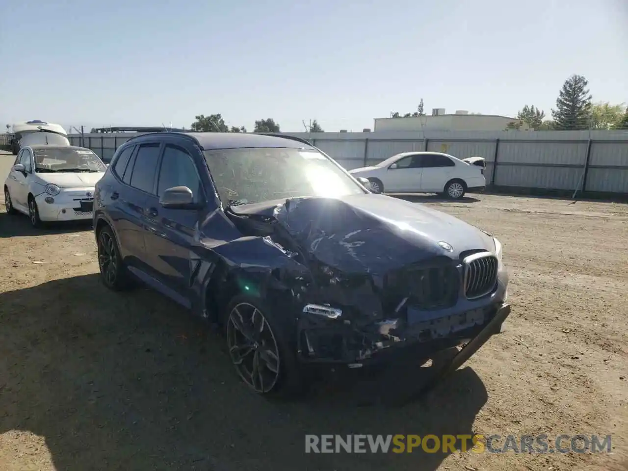 1 Photograph of a damaged car 5UXTS3C57K0Z06566 BMW X3 2019