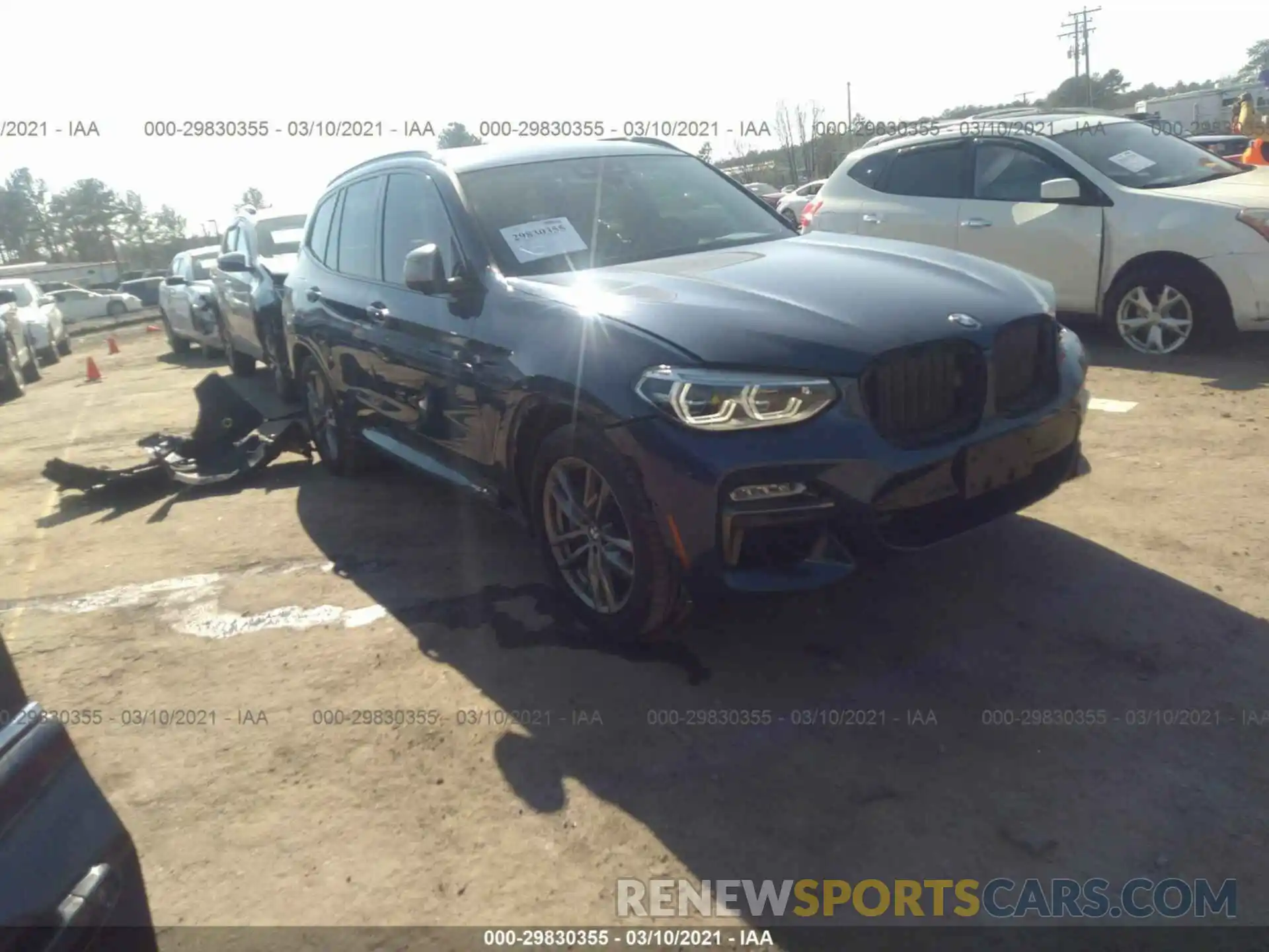 1 Фотография поврежденного автомобиля 5UXTS3C57K0Z07619 BMW X3 2019