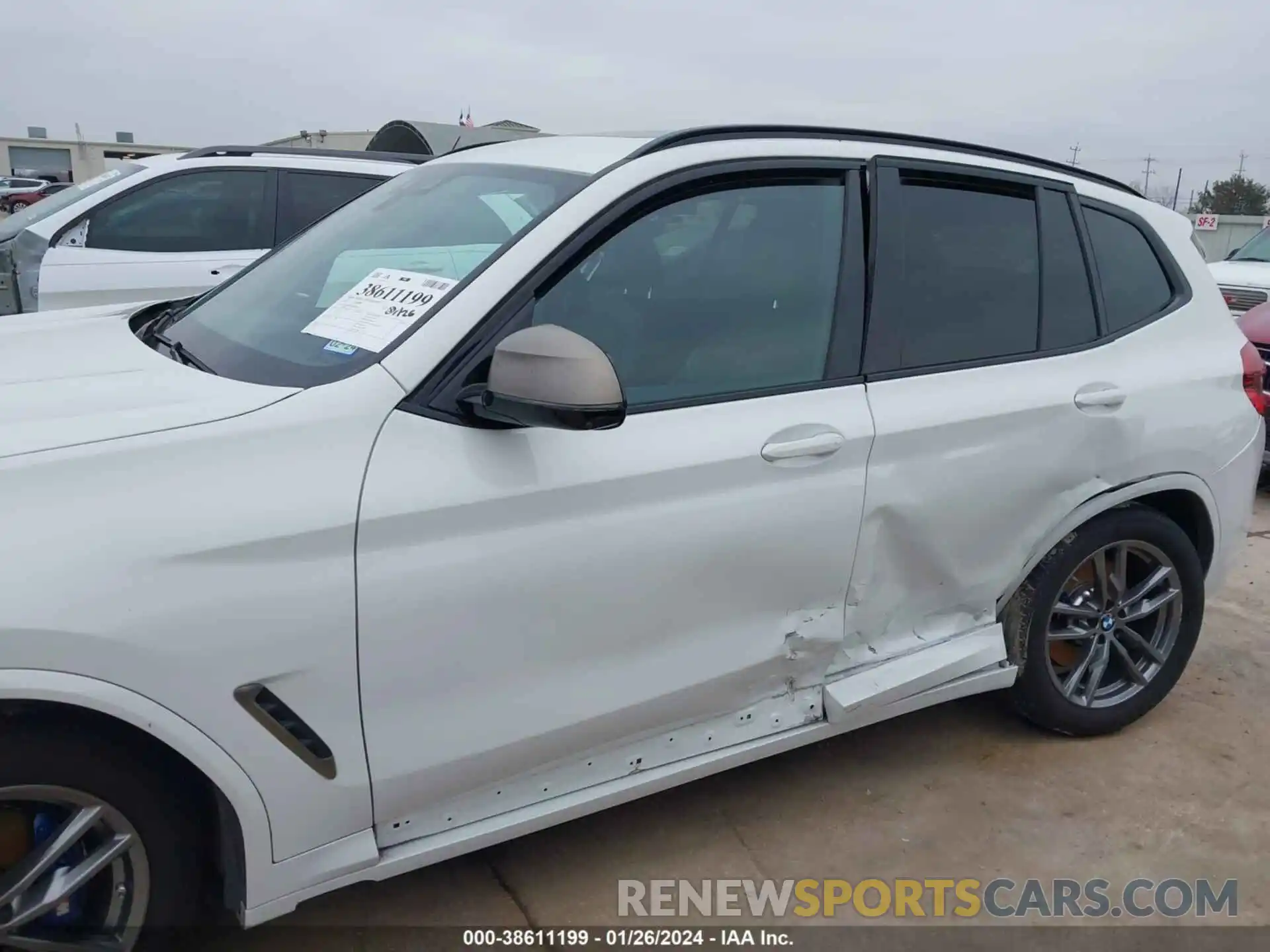 6 Photograph of a damaged car 5UXTS3C57K0Z09712 BMW X3 2019