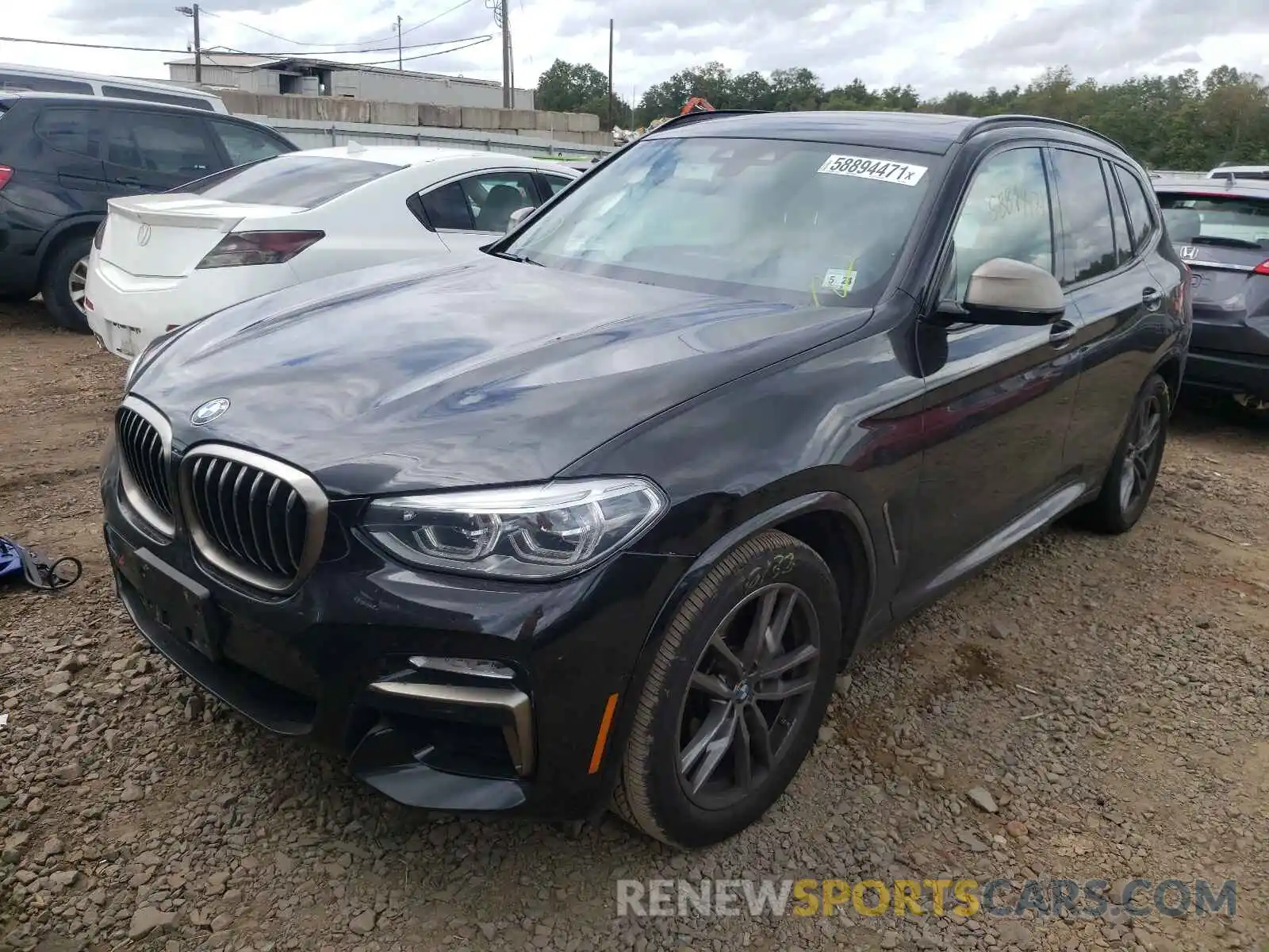 2 Photograph of a damaged car 5UXTS3C57K0Z09788 BMW X3 2019