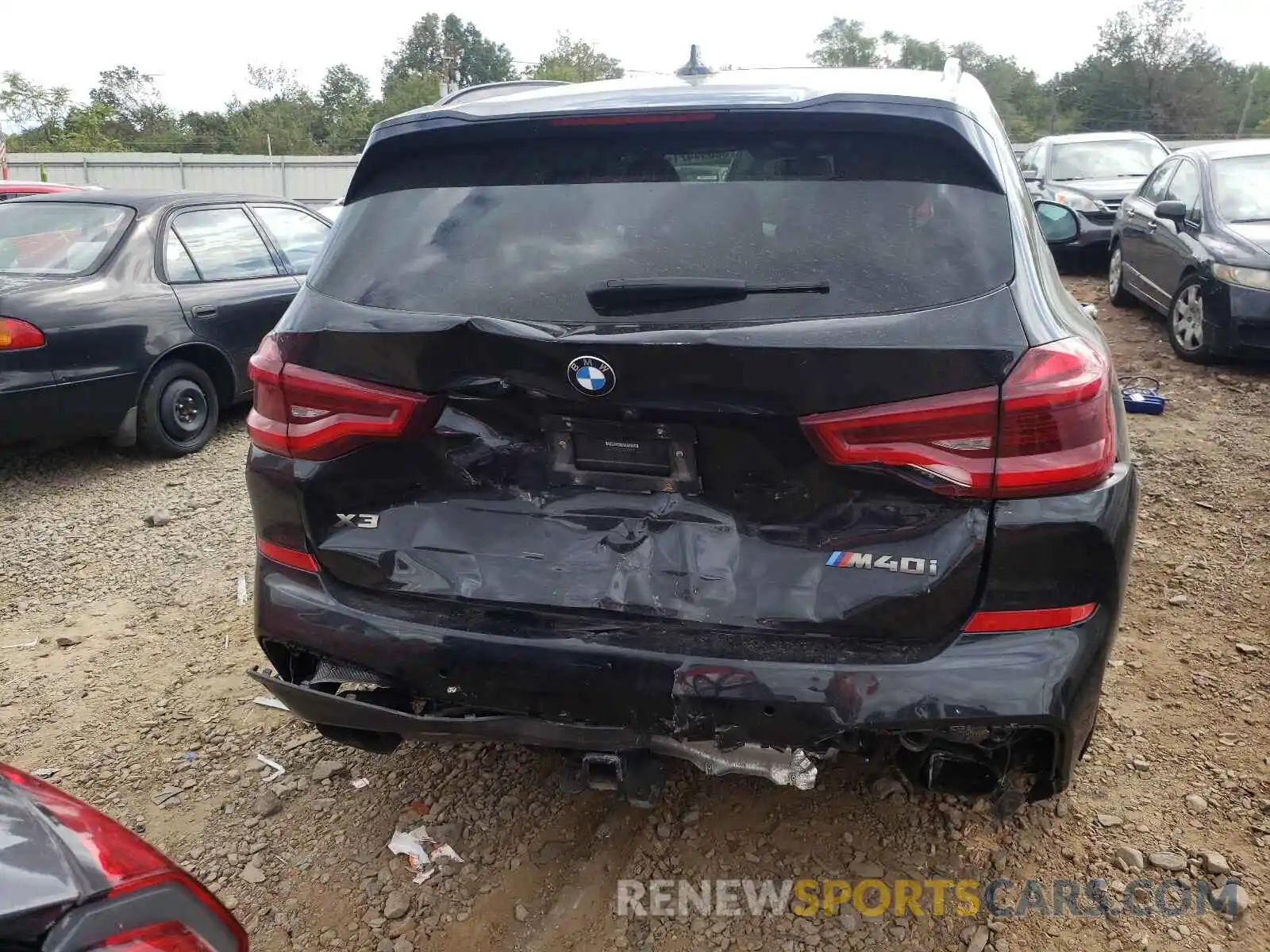 9 Photograph of a damaged car 5UXTS3C57K0Z09788 BMW X3 2019