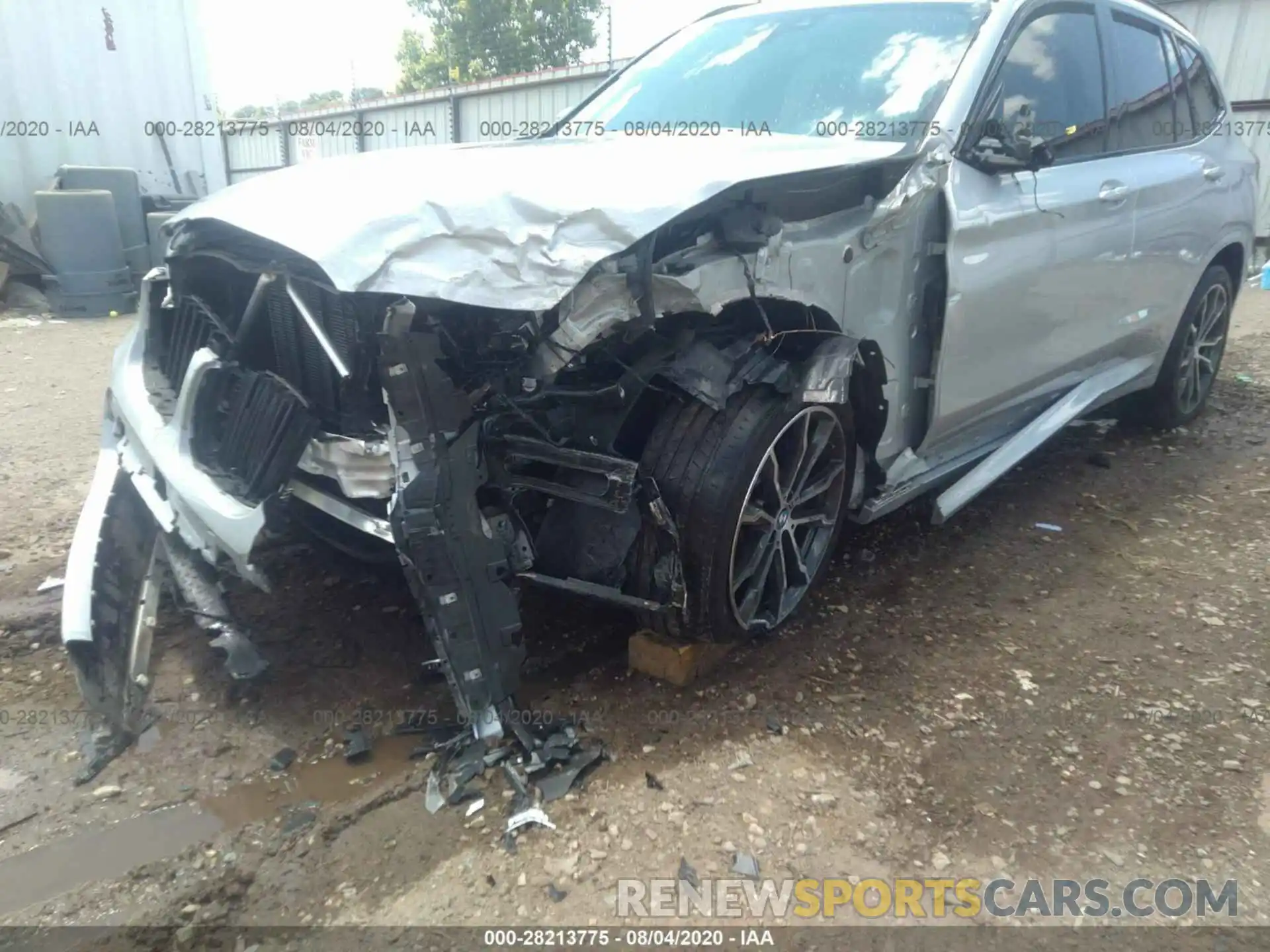 6 Photograph of a damaged car 5UXTS3C57K0Z10066 BMW X3 2019