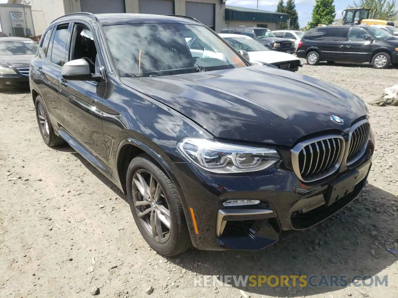 1 Photograph of a damaged car 5UXTS3C57KLR72825 BMW X3 2019