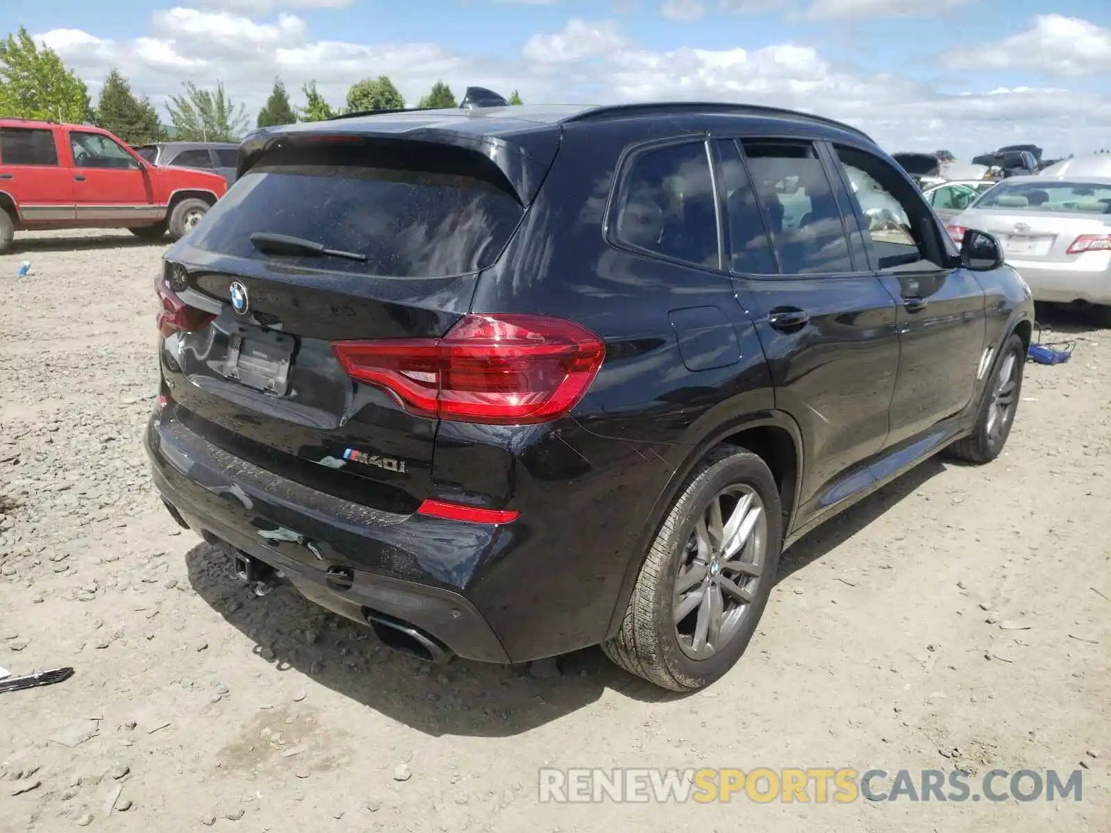 4 Photograph of a damaged car 5UXTS3C57KLR72825 BMW X3 2019