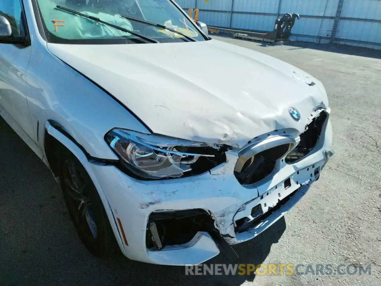 9 Photograph of a damaged car 5UXTS3C58K0Z02932 BMW X3 2019