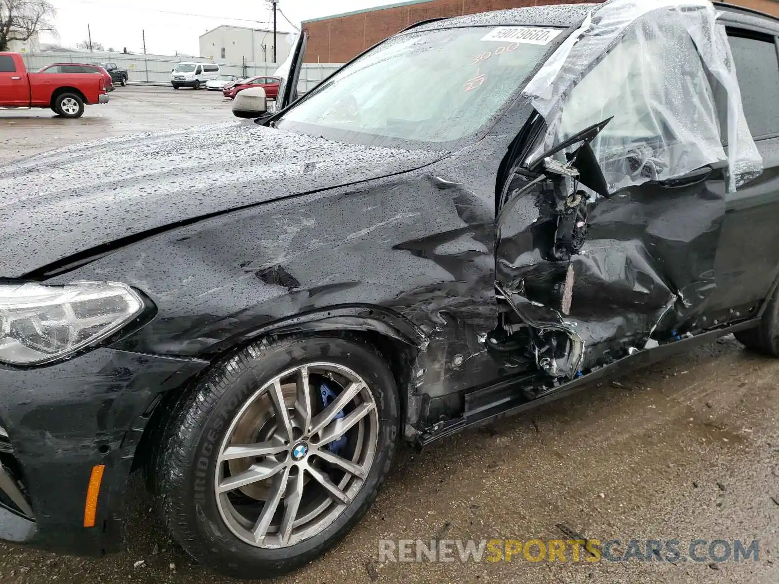 9 Photograph of a damaged car 5UXTS3C58K0Z03000 BMW X3 2019