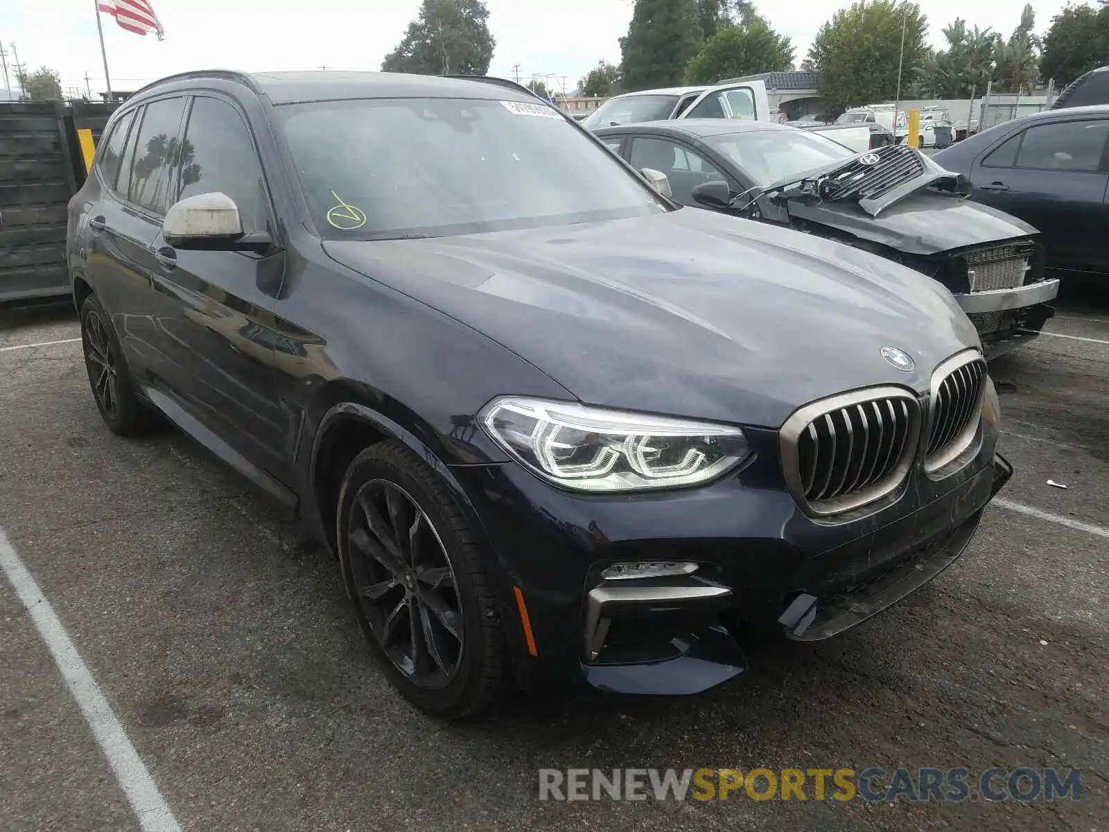 1 Photograph of a damaged car 5UXTS3C58K0Z04003 BMW X3 2019