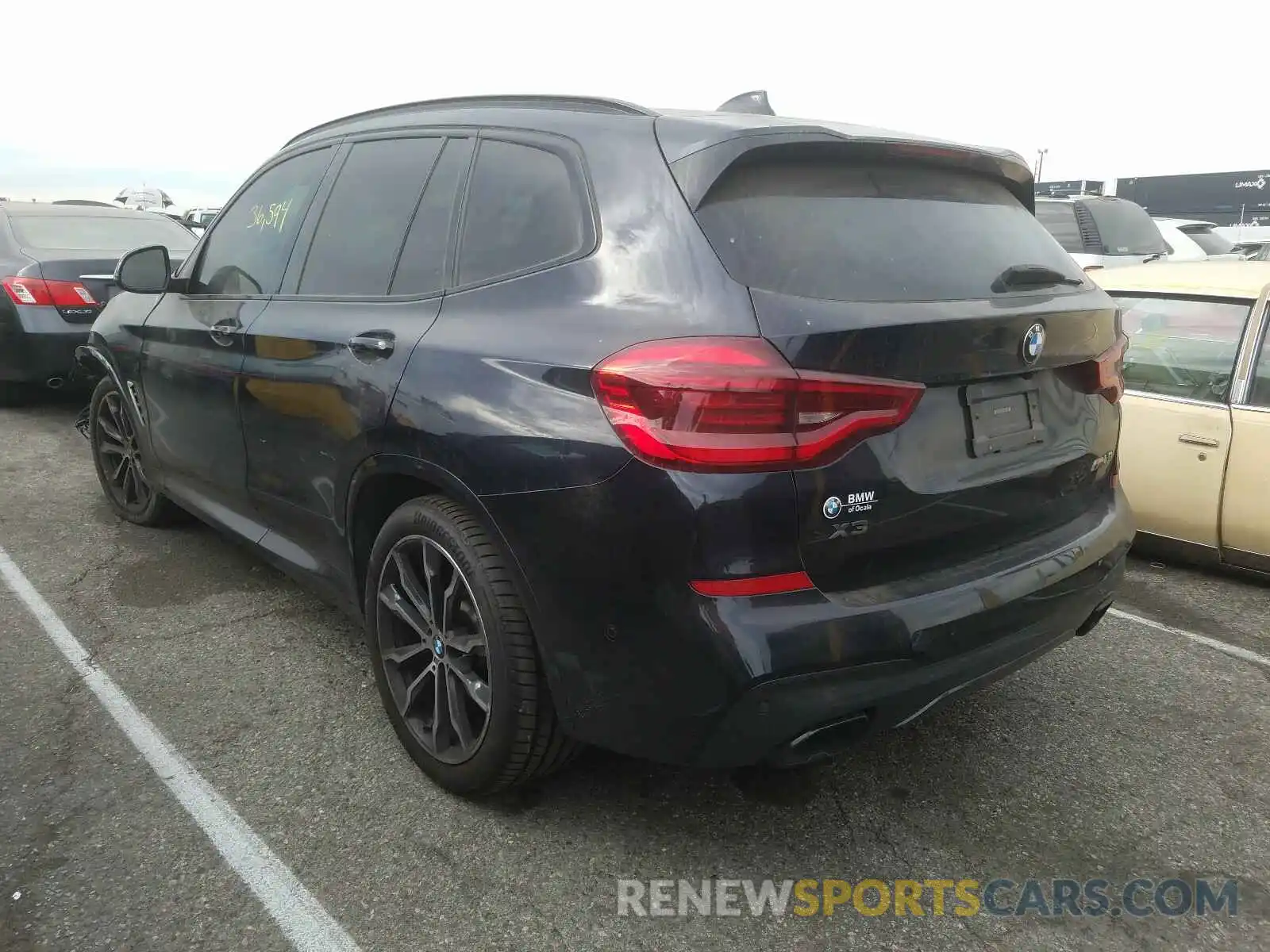 3 Photograph of a damaged car 5UXTS3C58K0Z04003 BMW X3 2019