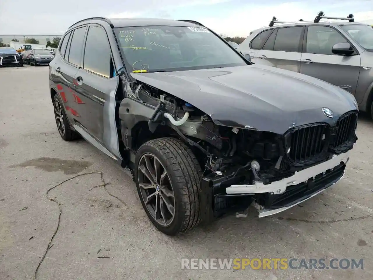 1 Photograph of a damaged car 5UXTS3C58K0Z04292 BMW X3 2019