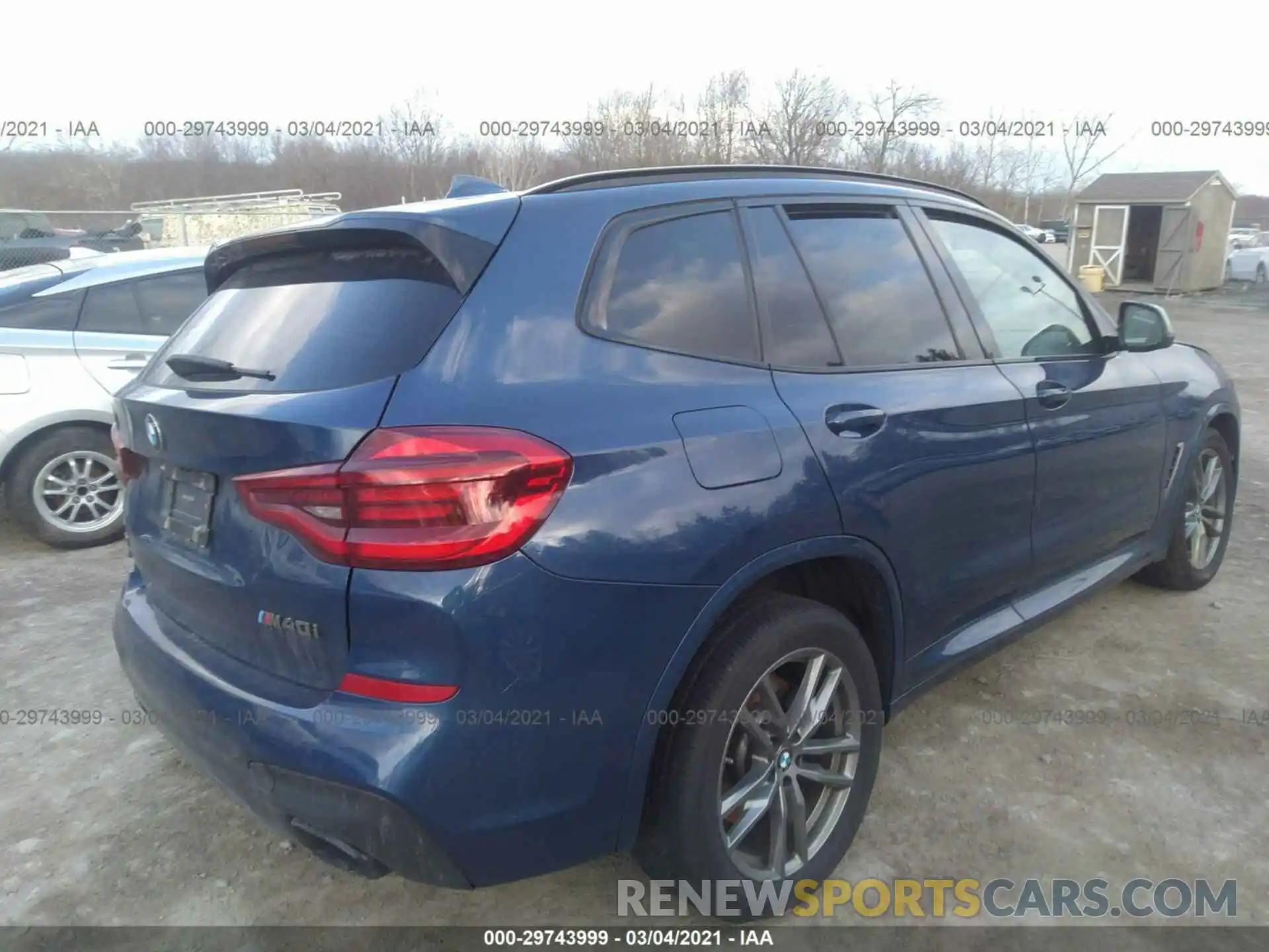 4 Фотография поврежденного автомобиля 5UXTS3C58K0Z04535 BMW X3 2019