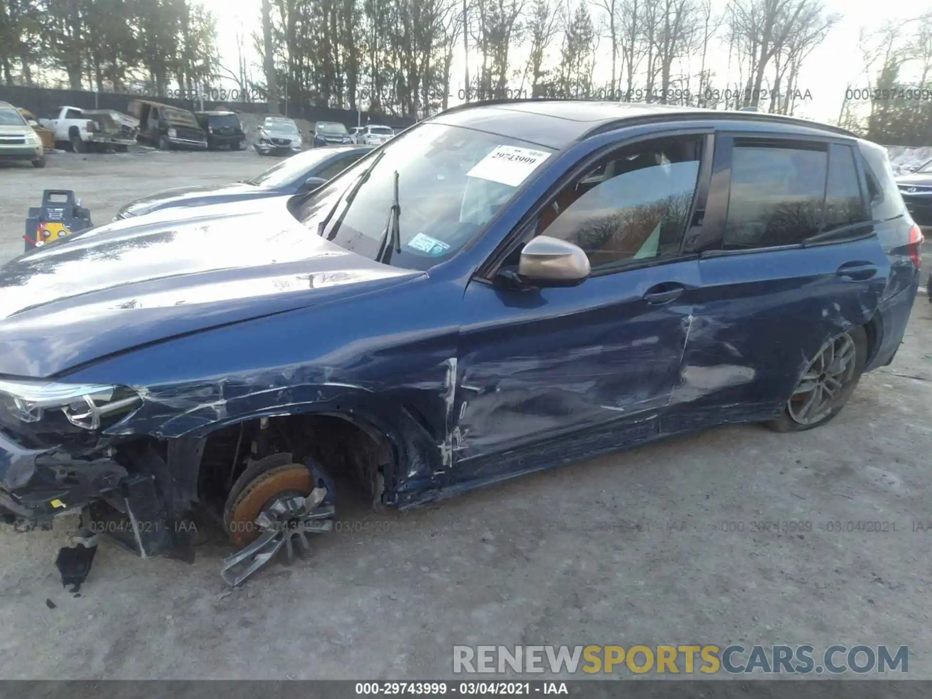 6 Photograph of a damaged car 5UXTS3C58K0Z04535 BMW X3 2019