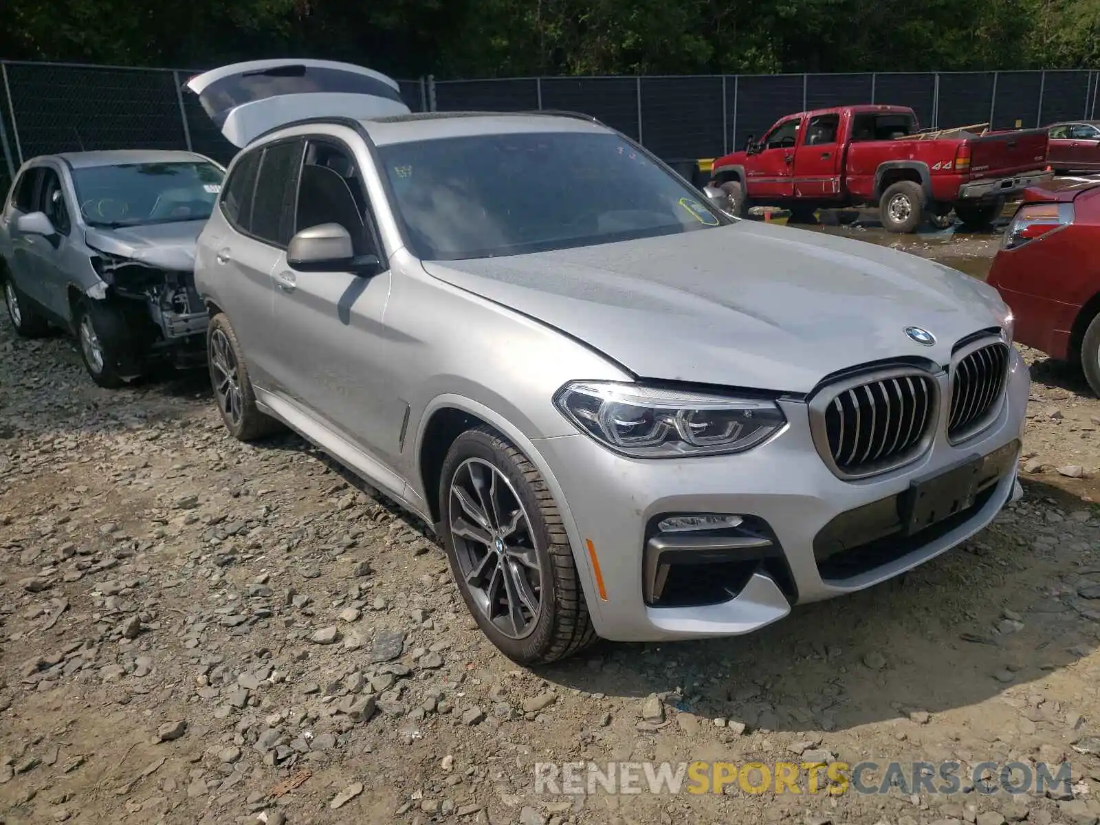 1 Photograph of a damaged car 5UXTS3C58K0Z04812 BMW X3 2019