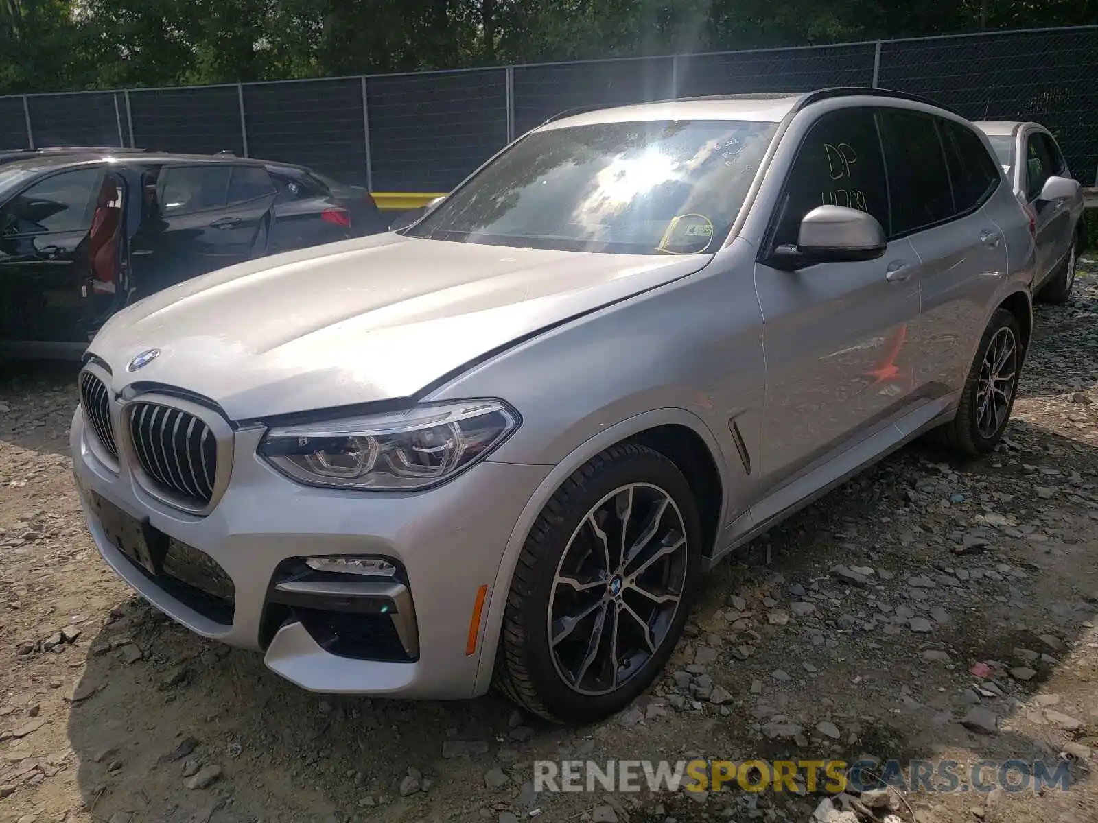 2 Photograph of a damaged car 5UXTS3C58K0Z04812 BMW X3 2019