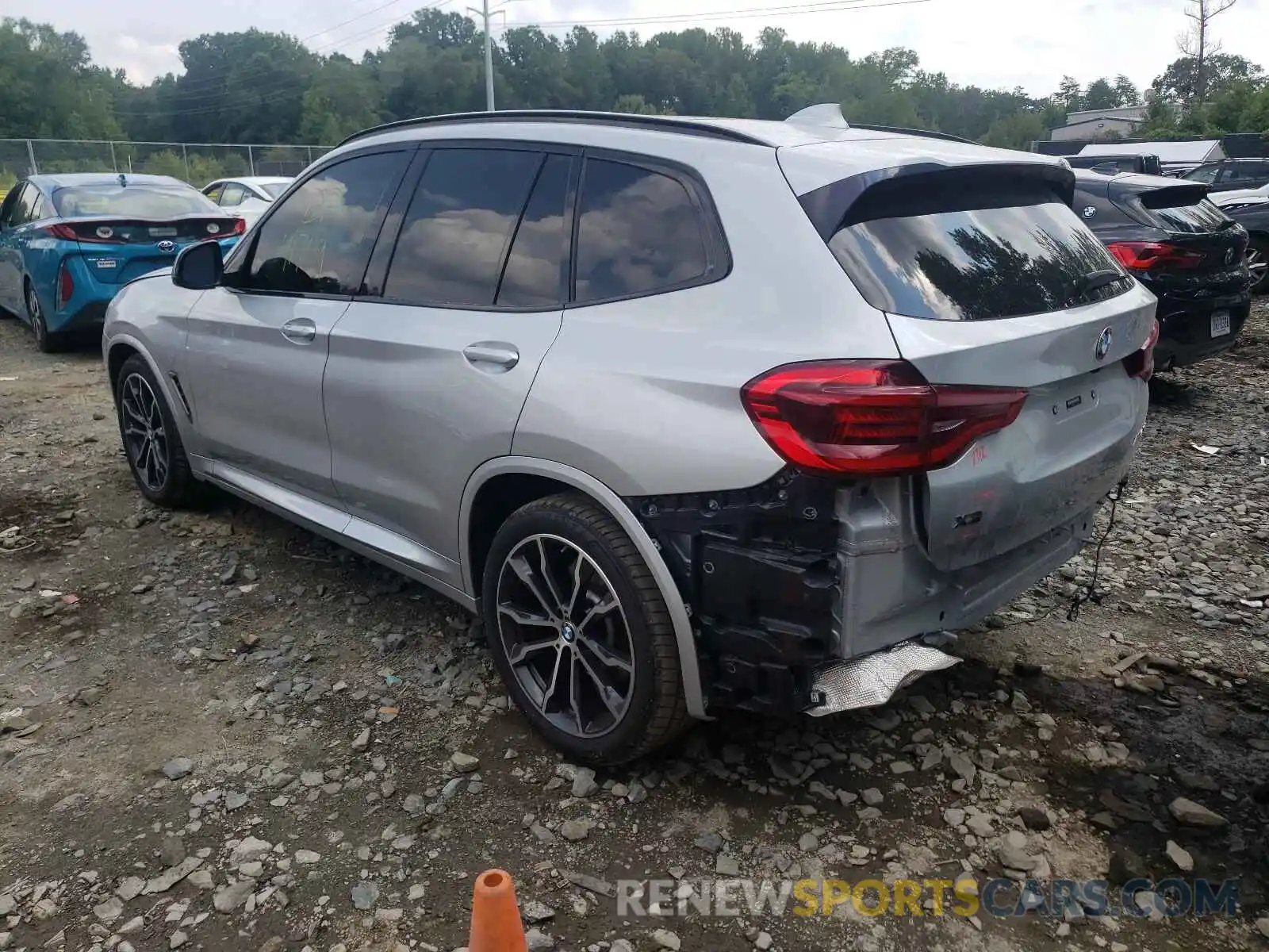 3 Photograph of a damaged car 5UXTS3C58K0Z04812 BMW X3 2019