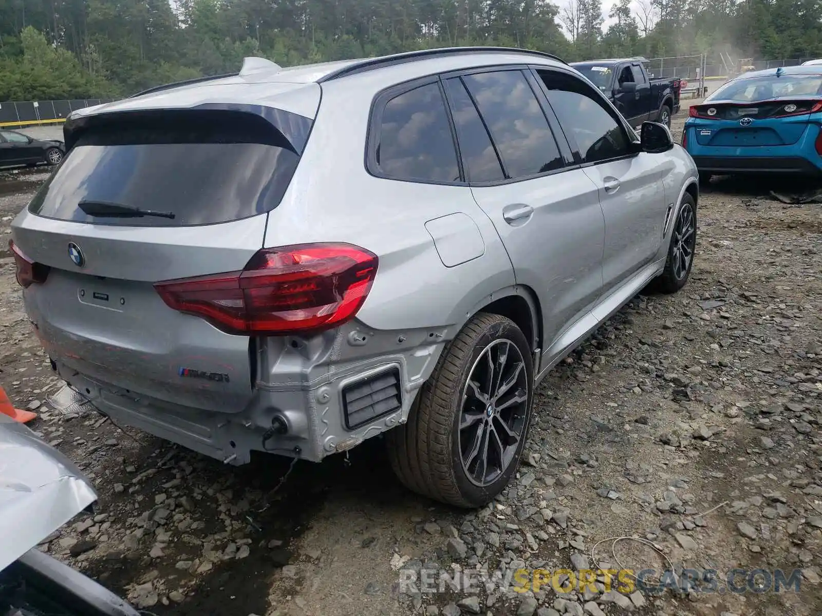 4 Фотография поврежденного автомобиля 5UXTS3C58K0Z04812 BMW X3 2019