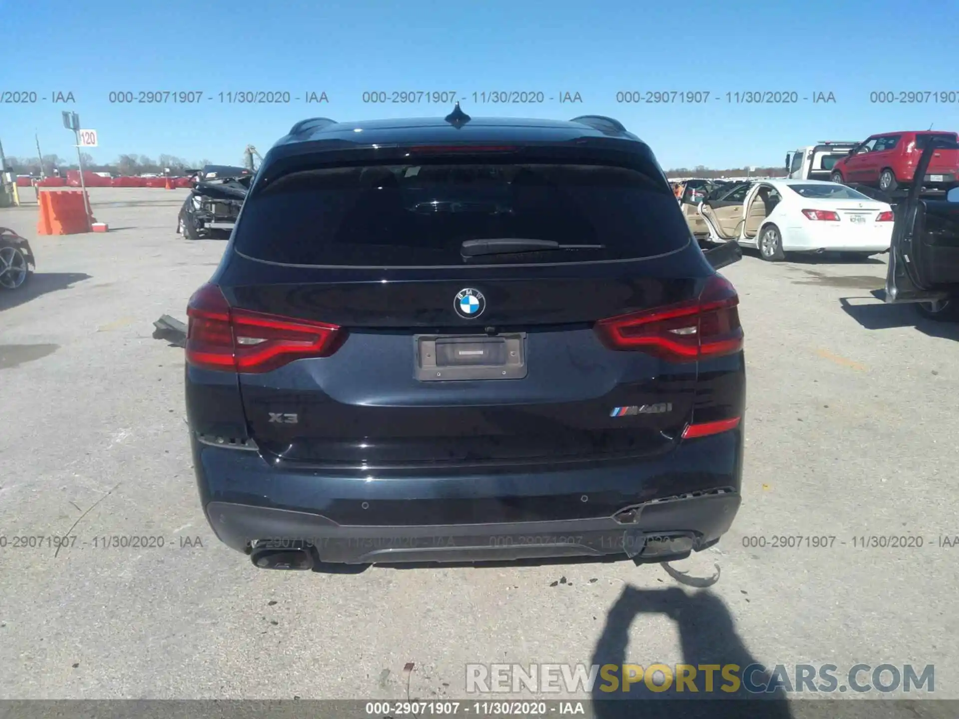 6 Фотография поврежденного автомобиля 5UXTS3C58K0Z06205 BMW X3 2019