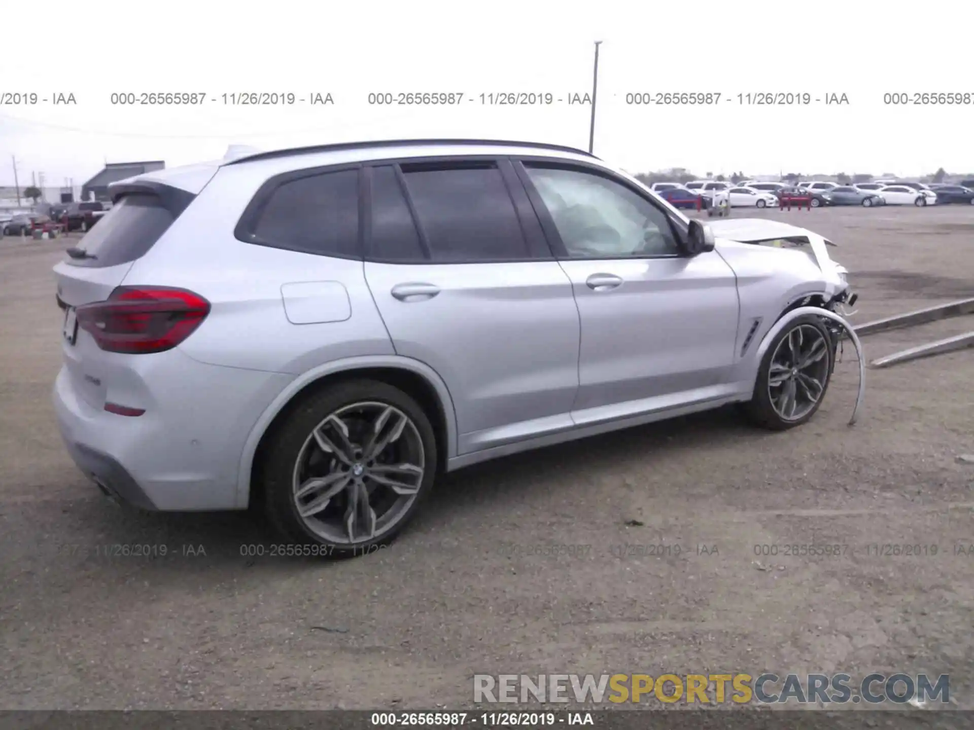 4 Фотография поврежденного автомобиля 5UXTS3C58K0Z06317 BMW X3 2019