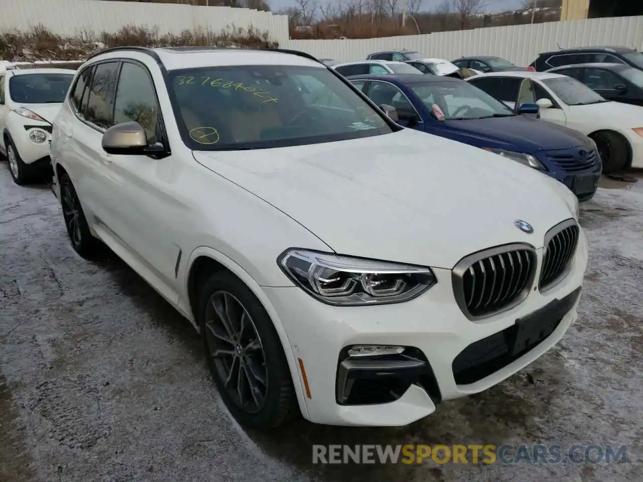 1 Photograph of a damaged car 5UXTS3C58K0Z06396 BMW X3 2019