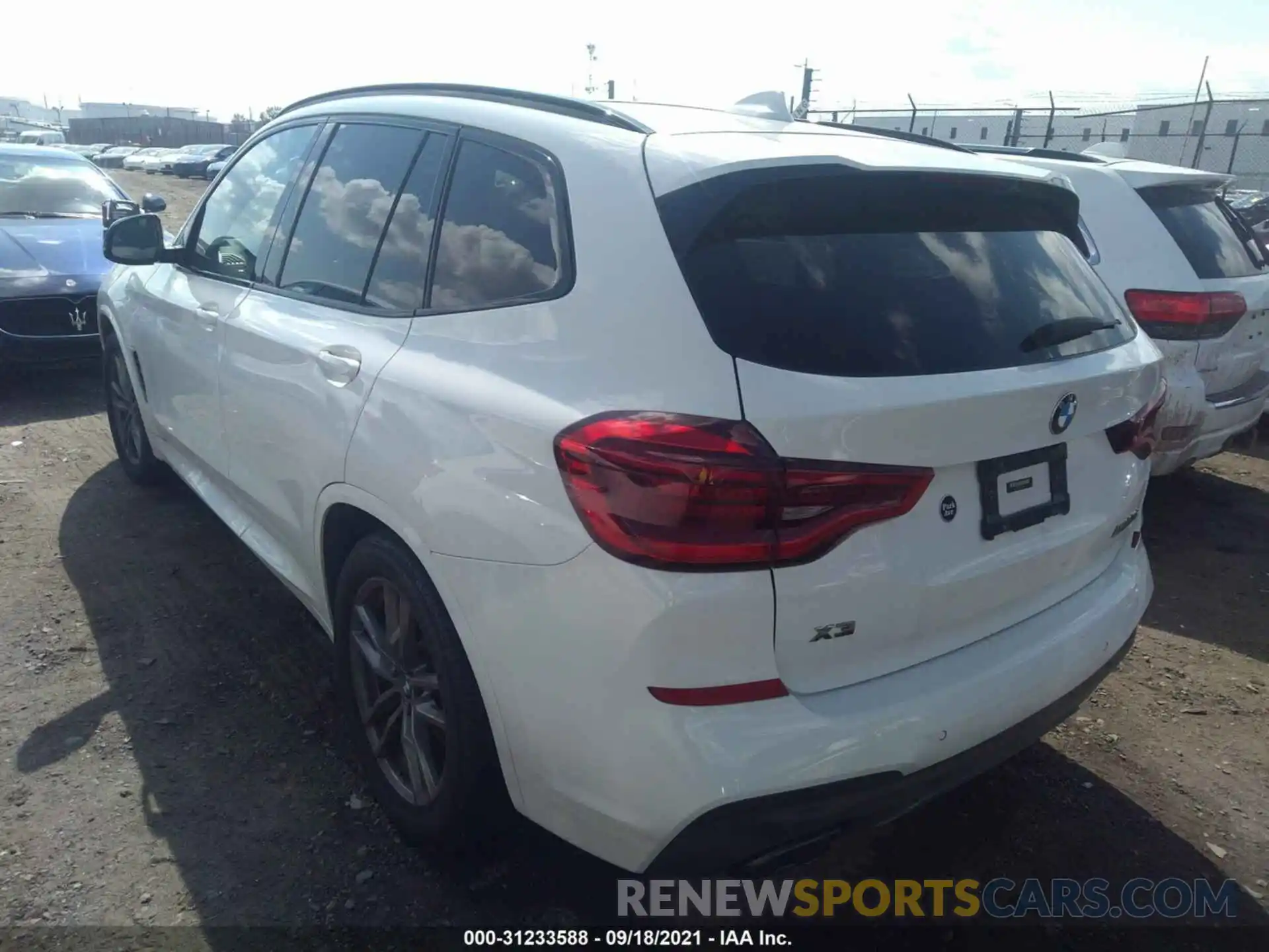 3 Photograph of a damaged car 5UXTS3C58K0Z07256 BMW X3 2019