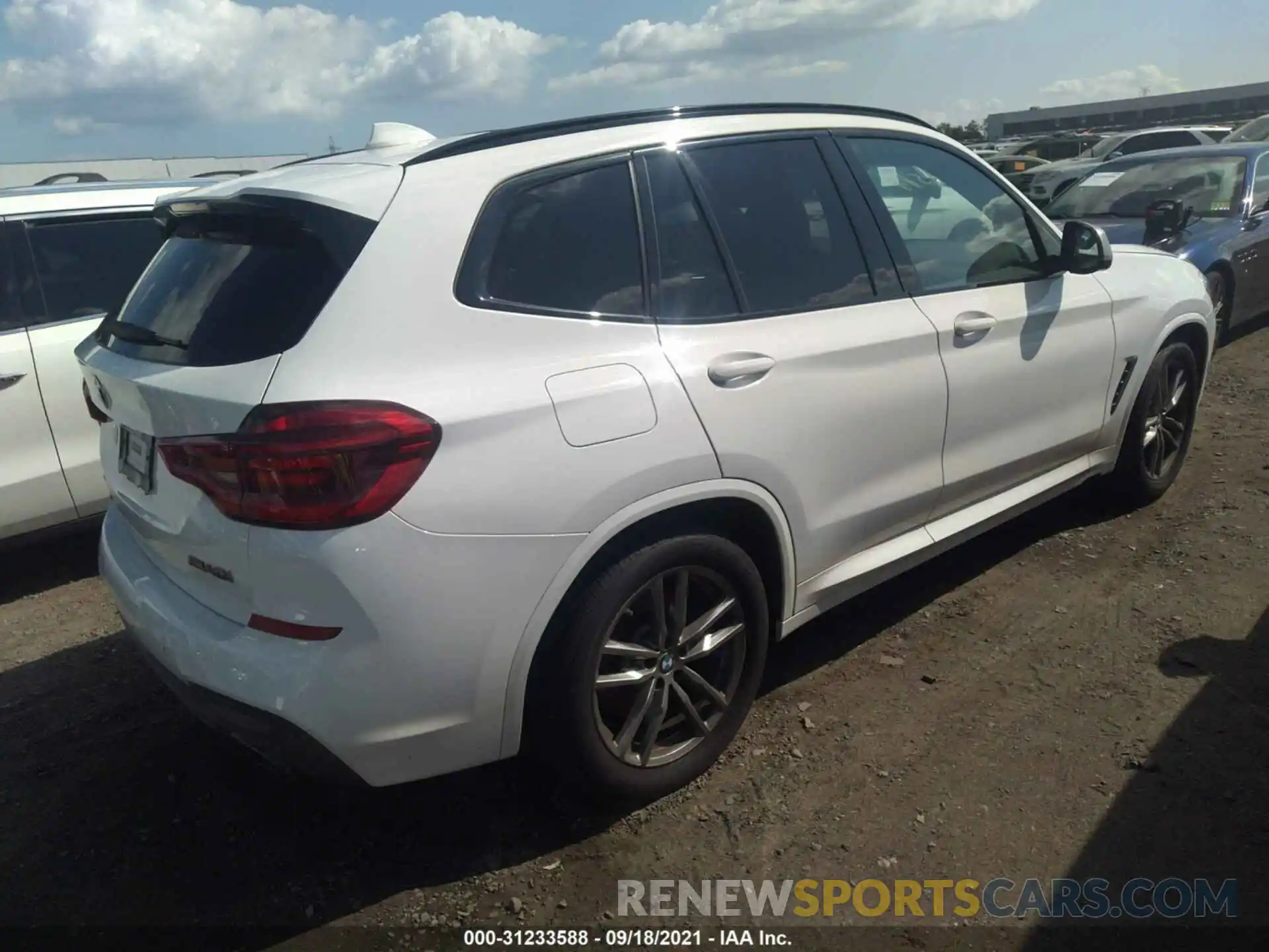 4 Photograph of a damaged car 5UXTS3C58K0Z07256 BMW X3 2019