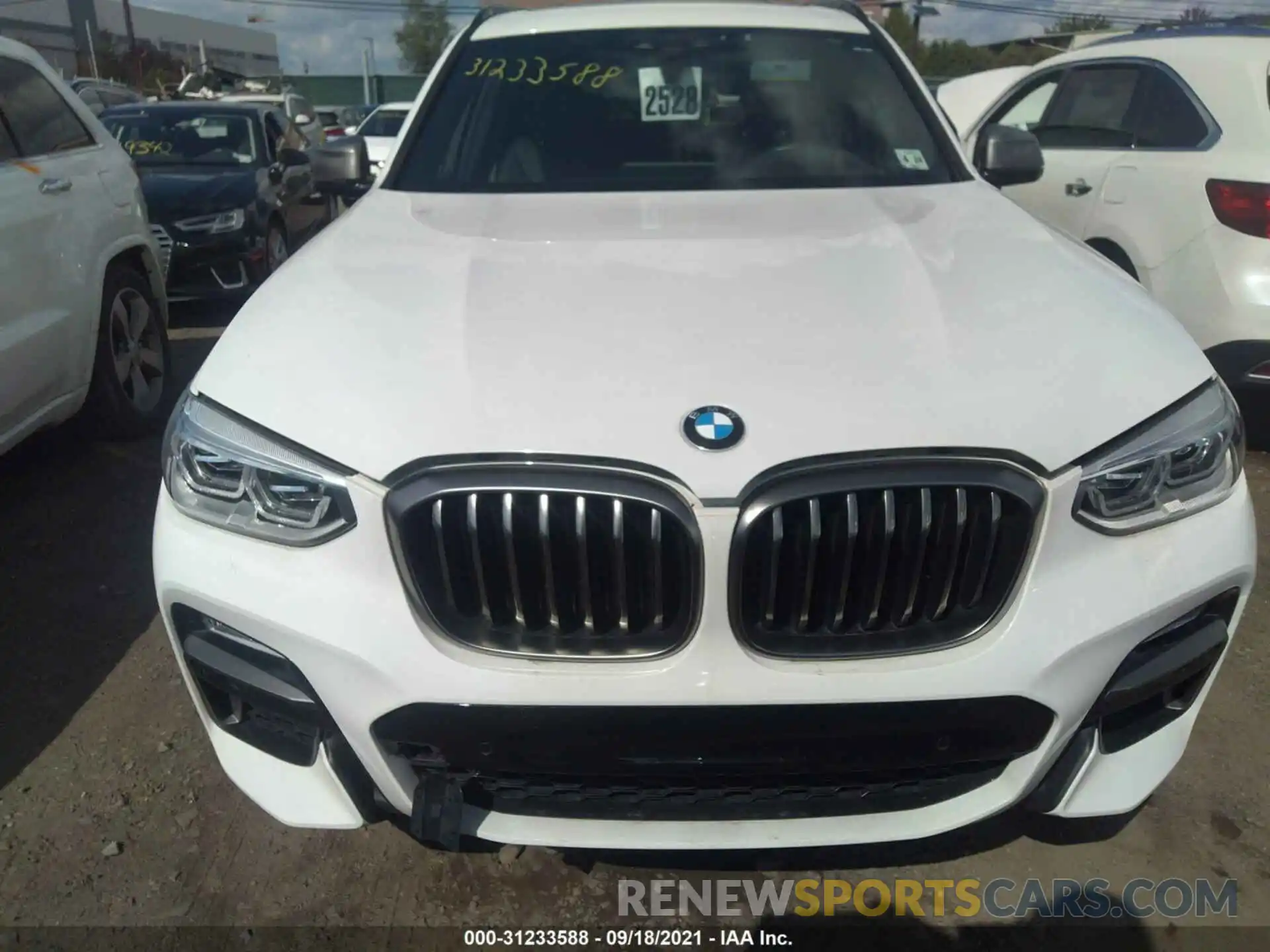 6 Photograph of a damaged car 5UXTS3C58K0Z07256 BMW X3 2019