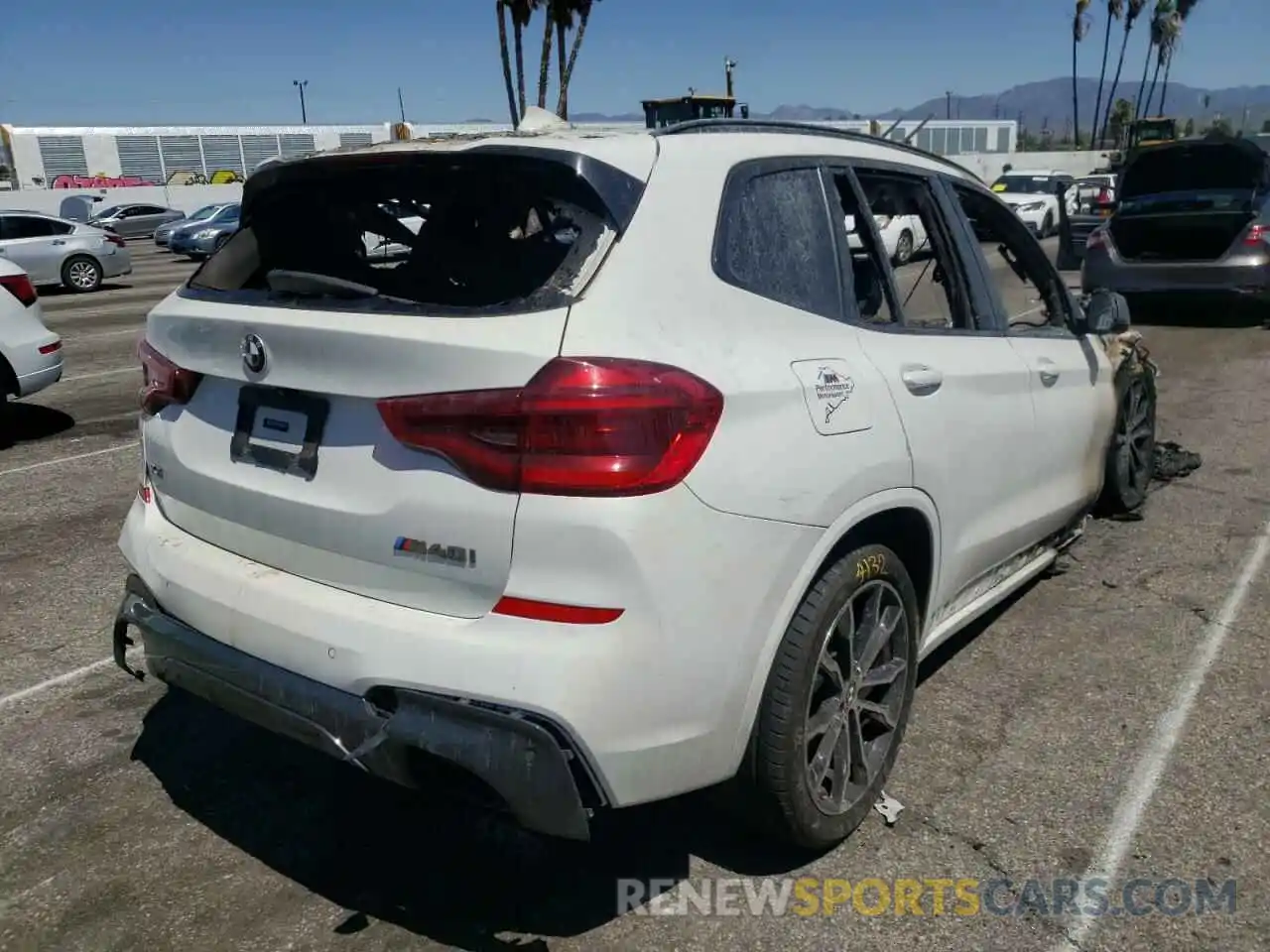 4 Фотография поврежденного автомобиля 5UXTS3C58K0Z07533 BMW X3 2019