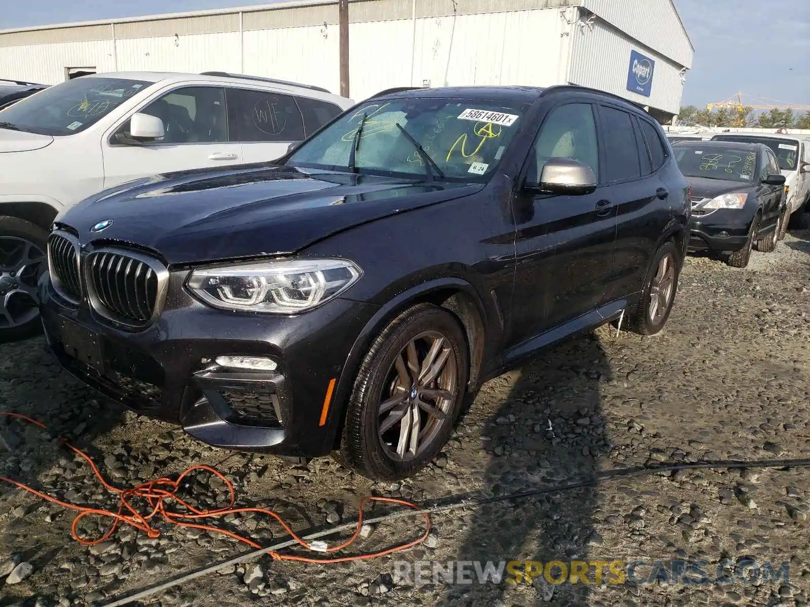 2 Photograph of a damaged car 5UXTS3C58K0Z08150 BMW X3 2019