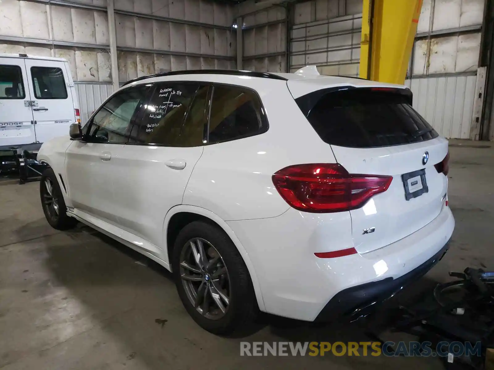 3 Photograph of a damaged car 5UXTS3C58K0Z09461 BMW X3 2019