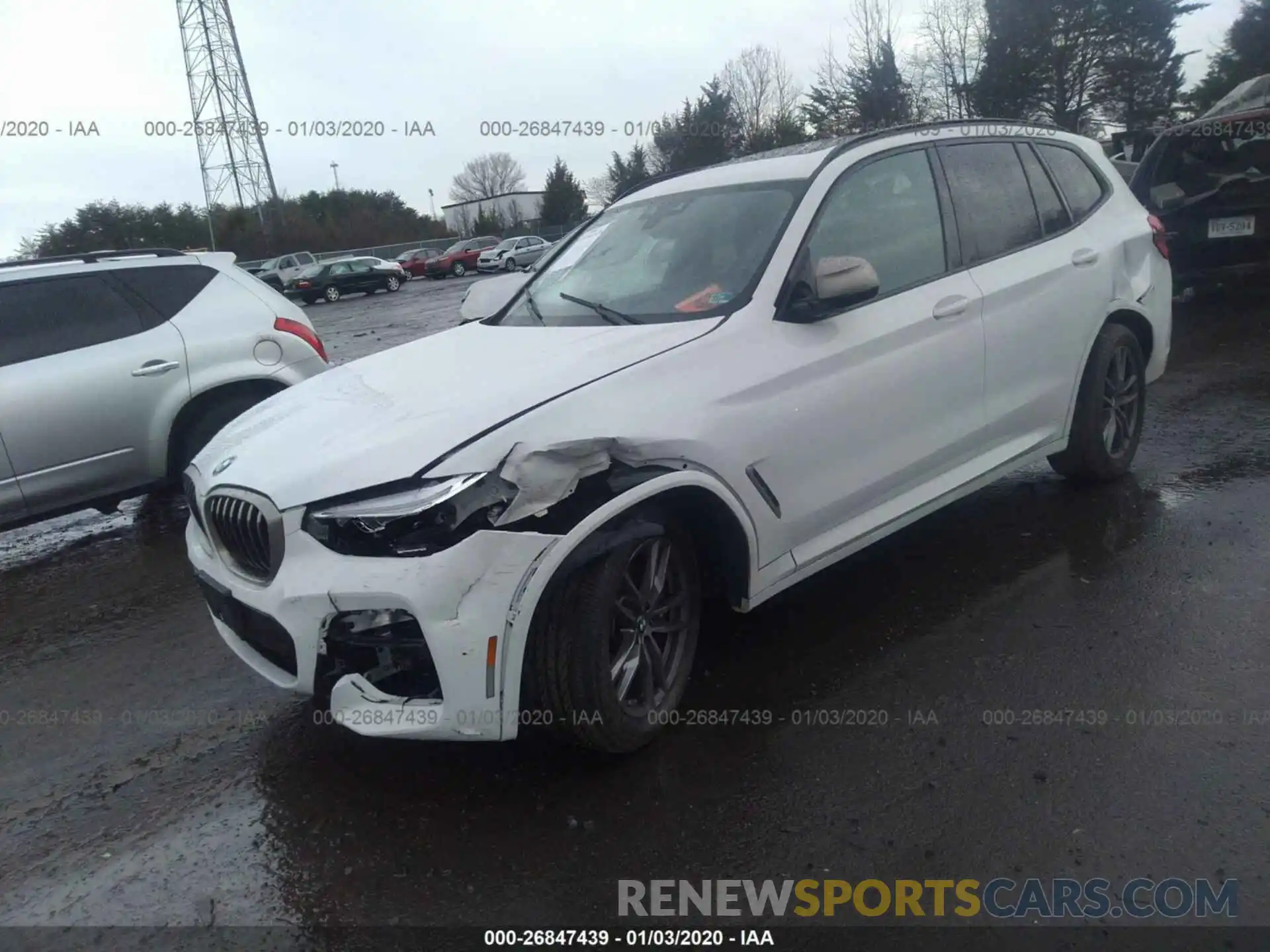 2 Photograph of a damaged car 5UXTS3C58KLR72056 BMW X3 2019