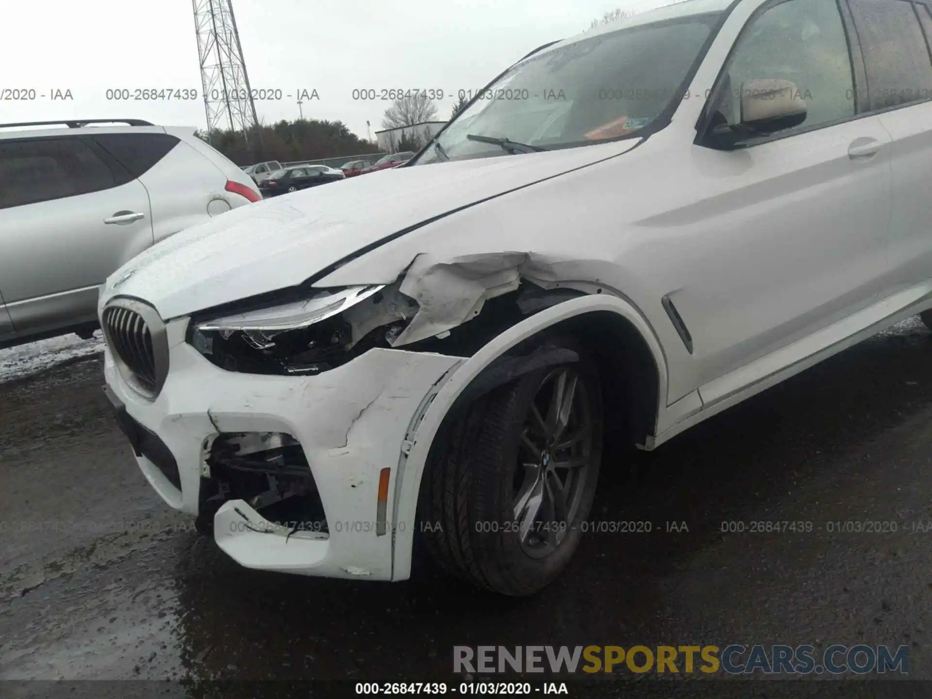 6 Фотография поврежденного автомобиля 5UXTS3C58KLR72056 BMW X3 2019