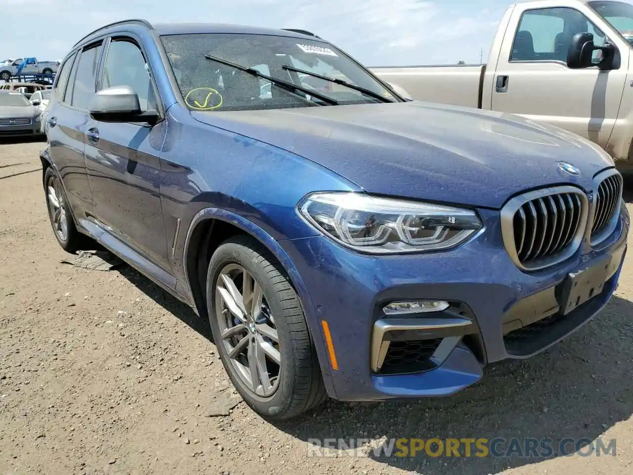 1 Photograph of a damaged car 5UXTS3C58KLR73806 BMW X3 2019