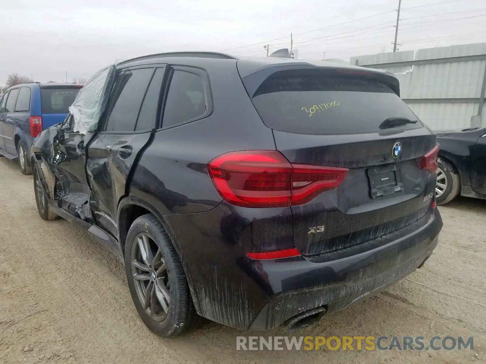 3 Фотография поврежденного автомобиля 5UXTS3C59K0Z03801 BMW X3 2019