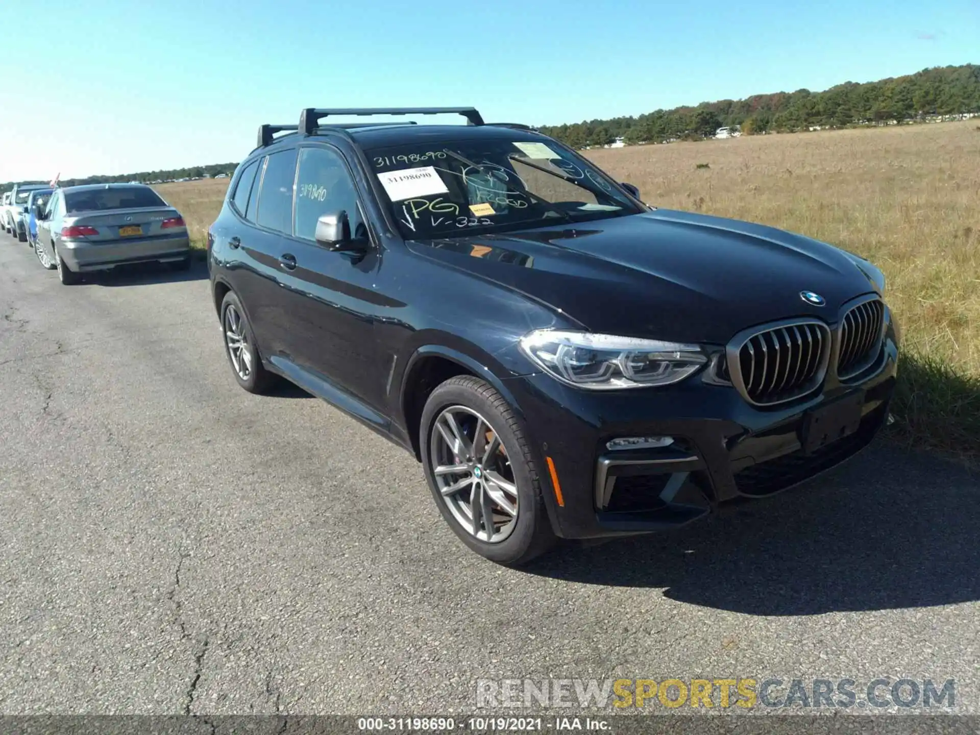 1 Photograph of a damaged car 5UXTS3C59K0Z04494 BMW X3 2019