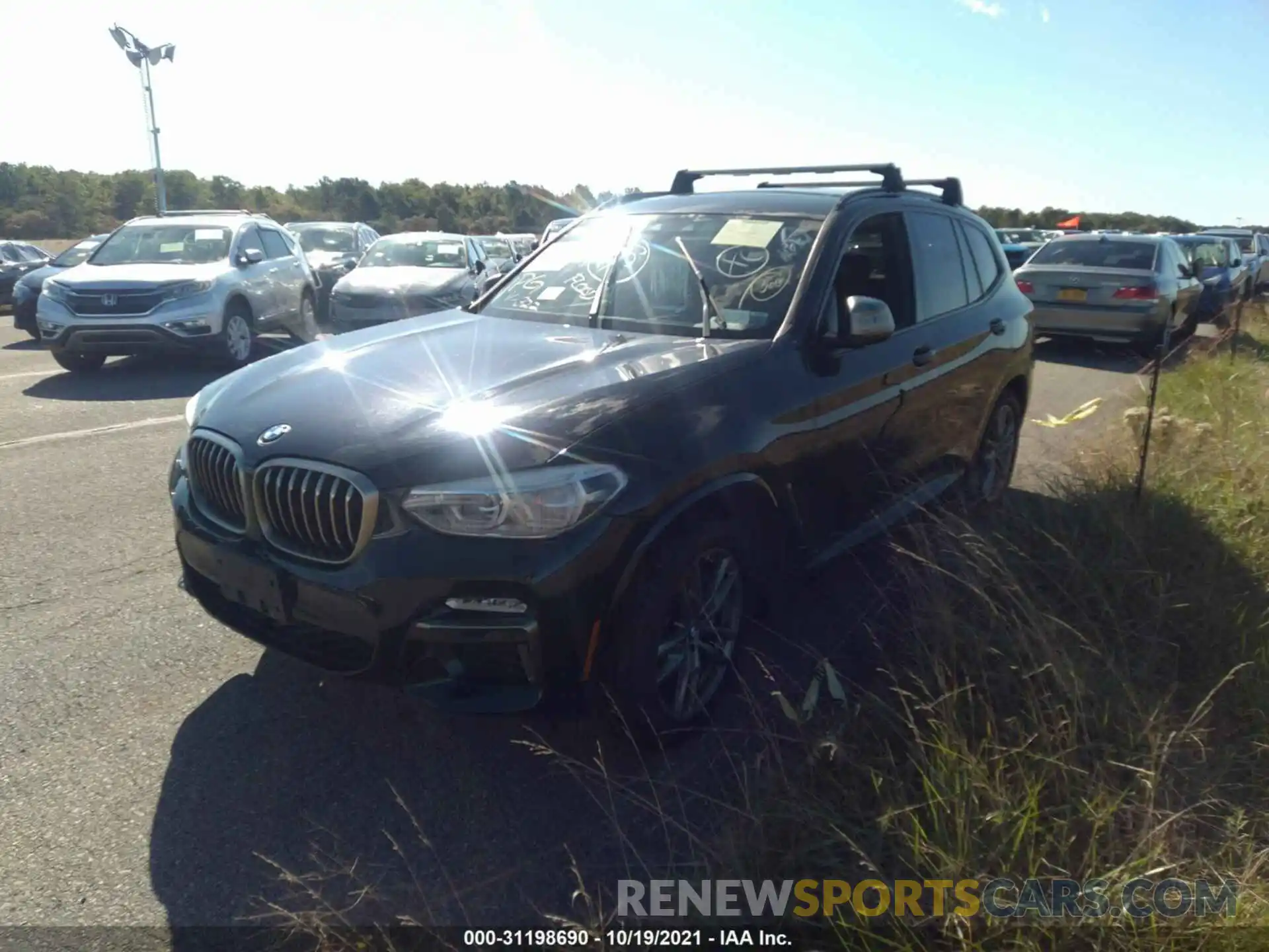 2 Photograph of a damaged car 5UXTS3C59K0Z04494 BMW X3 2019