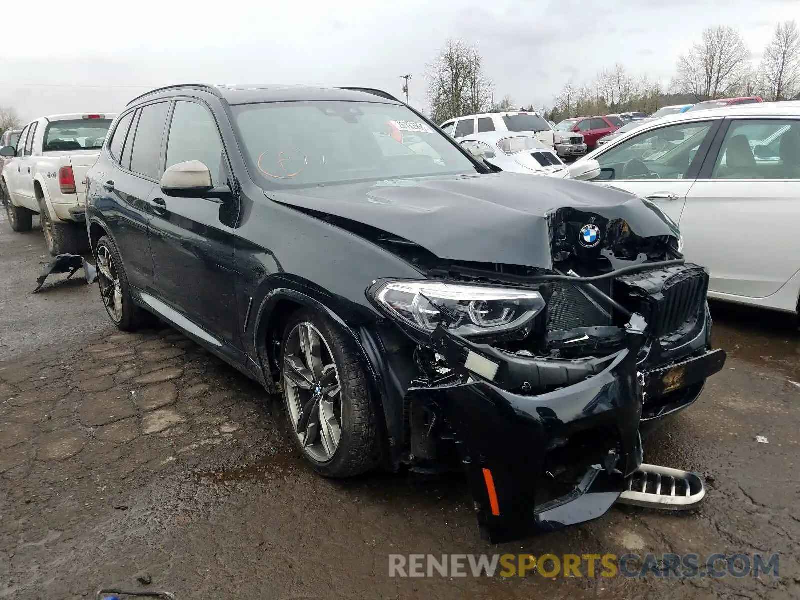 1 Photograph of a damaged car 5UXTS3C59K0Z05516 BMW X3 2019