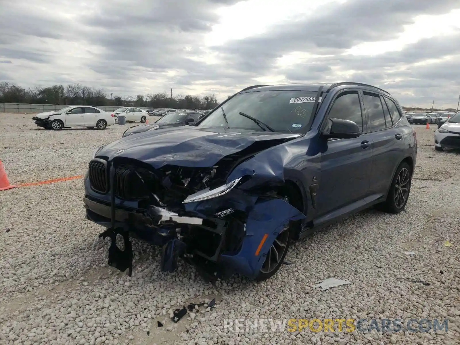 2 Фотография поврежденного автомобиля 5UXTS3C59K0Z07167 BMW X3 2019