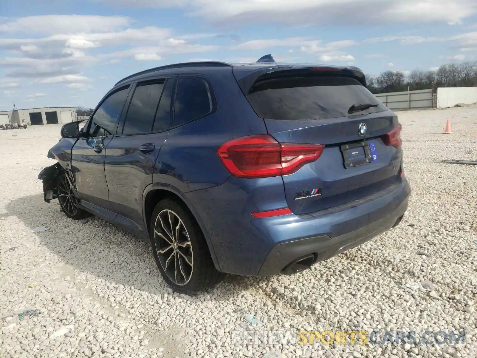 3 Photograph of a damaged car 5UXTS3C59K0Z07167 BMW X3 2019