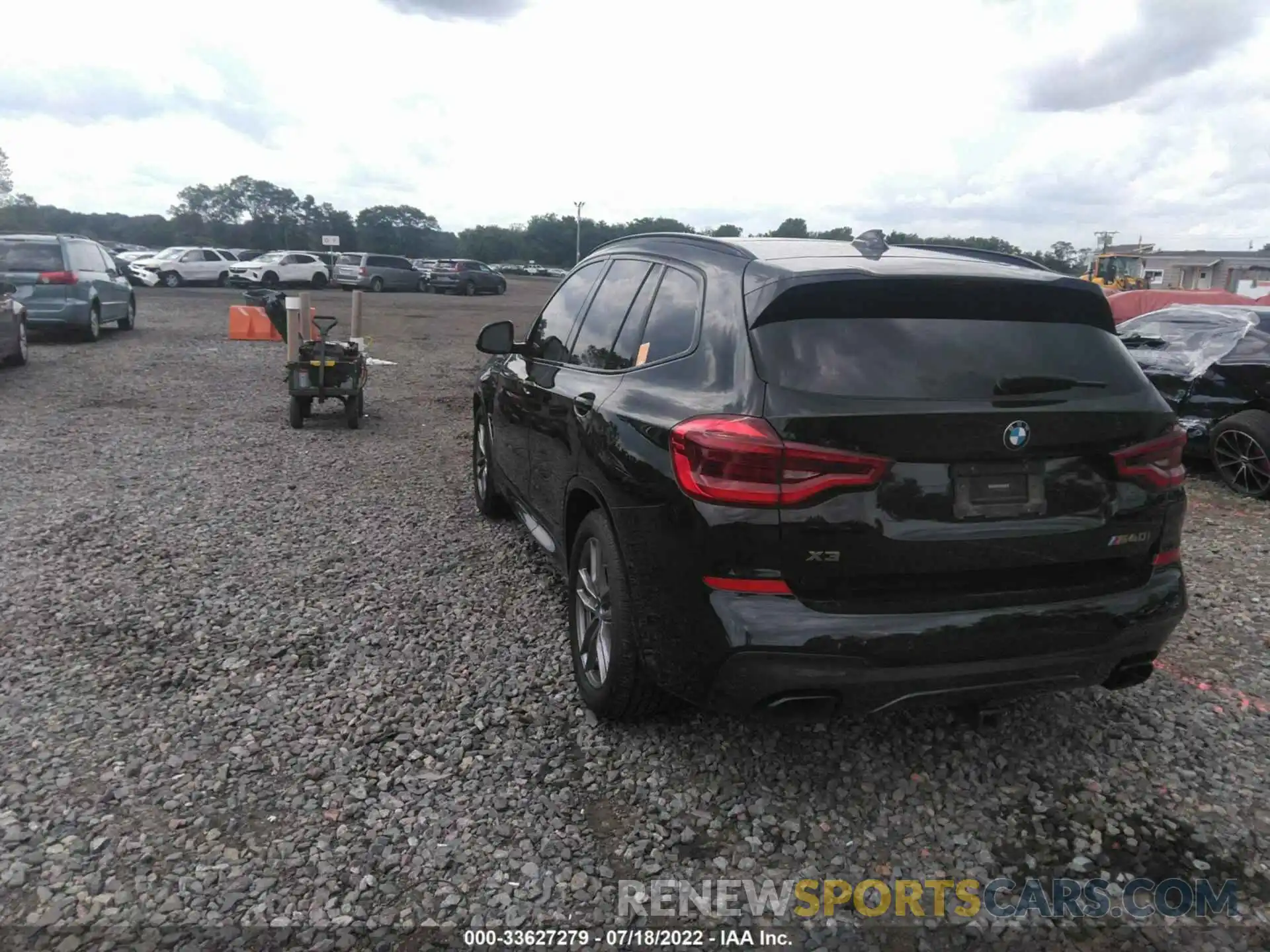 3 Photograph of a damaged car 5UXTS3C59K0Z09680 BMW X3 2019