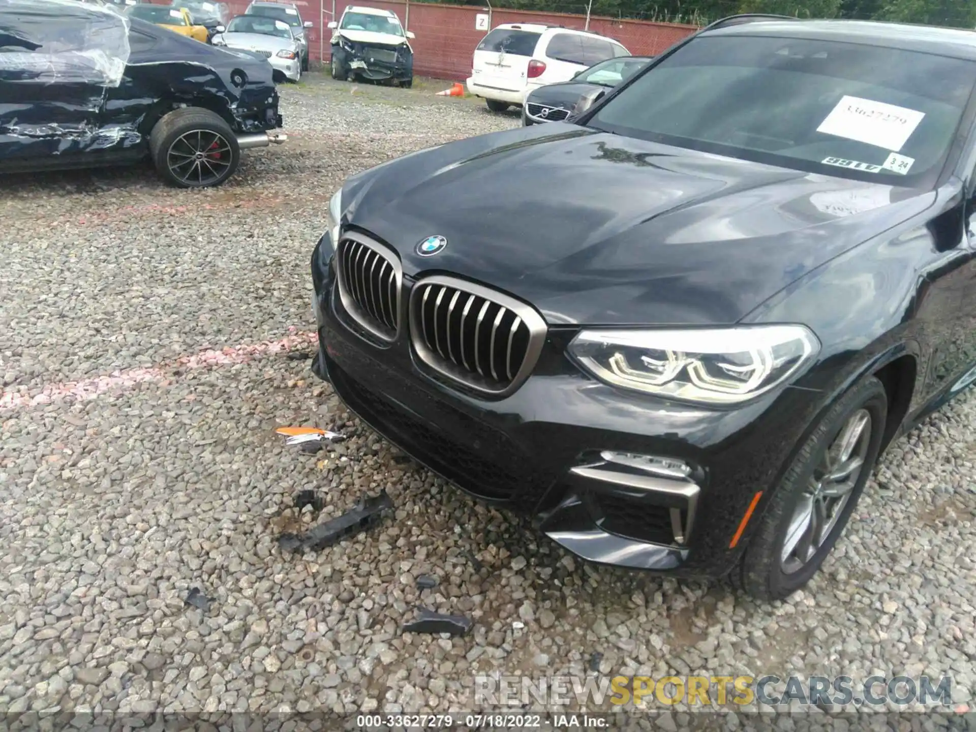 6 Photograph of a damaged car 5UXTS3C59K0Z09680 BMW X3 2019