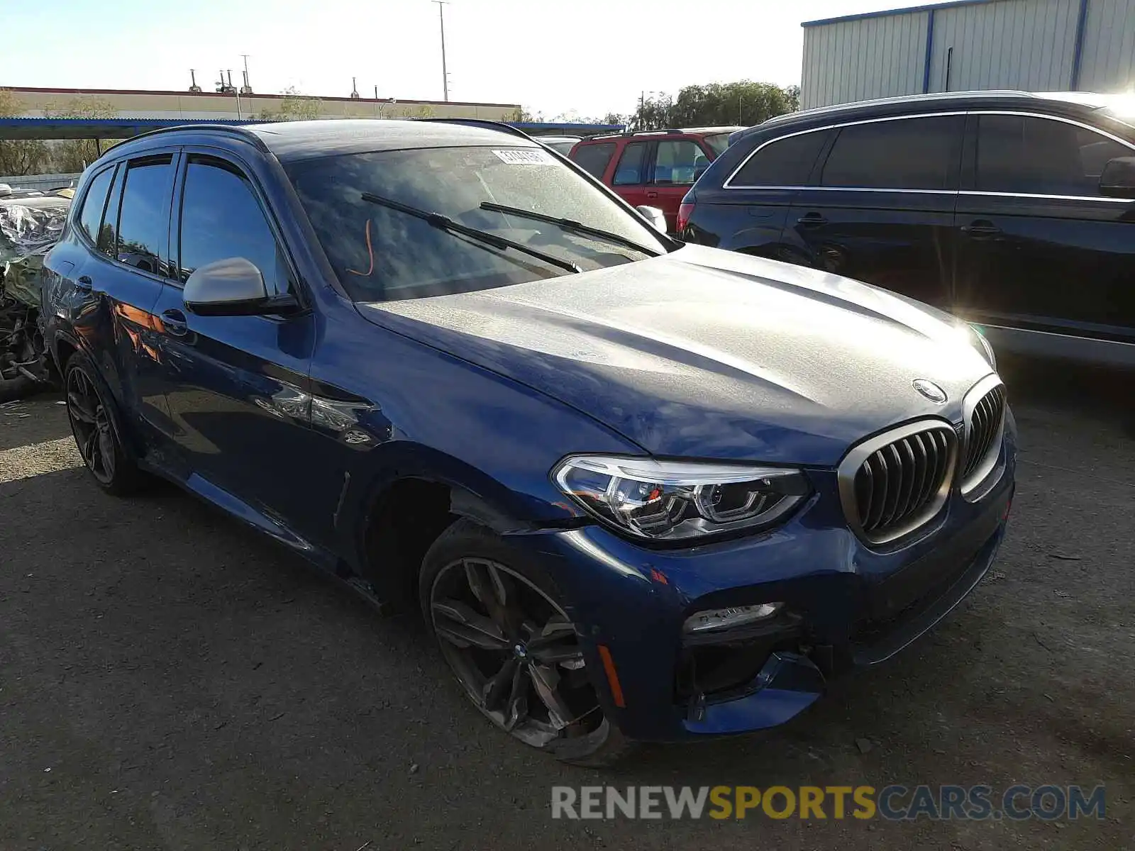 1 Photograph of a damaged car 5UXTS3C59KLR72079 BMW X3 2019