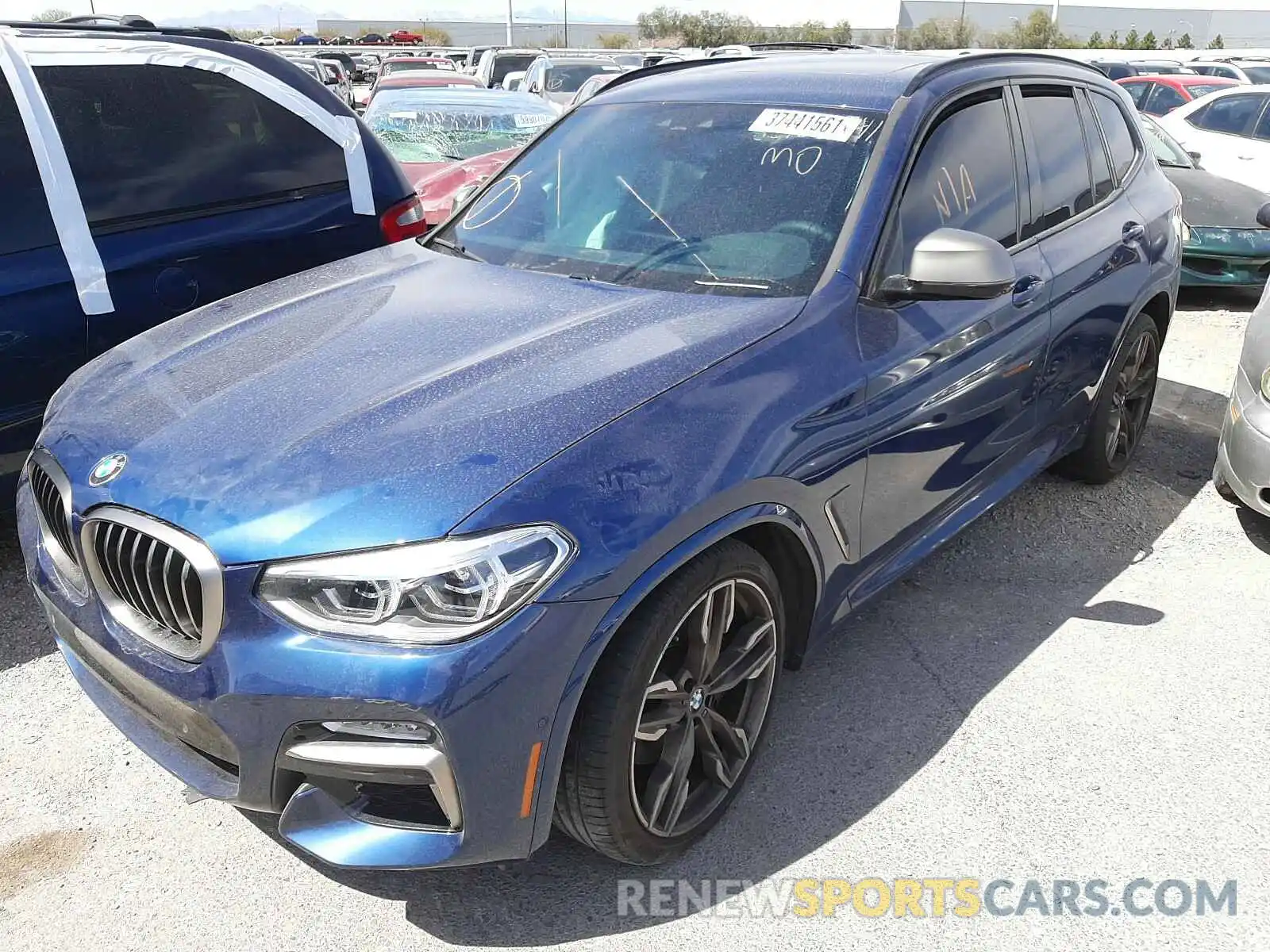 2 Photograph of a damaged car 5UXTS3C59KLR72079 BMW X3 2019