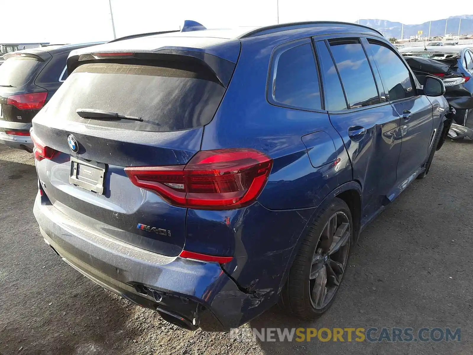 4 Photograph of a damaged car 5UXTS3C59KLR72079 BMW X3 2019