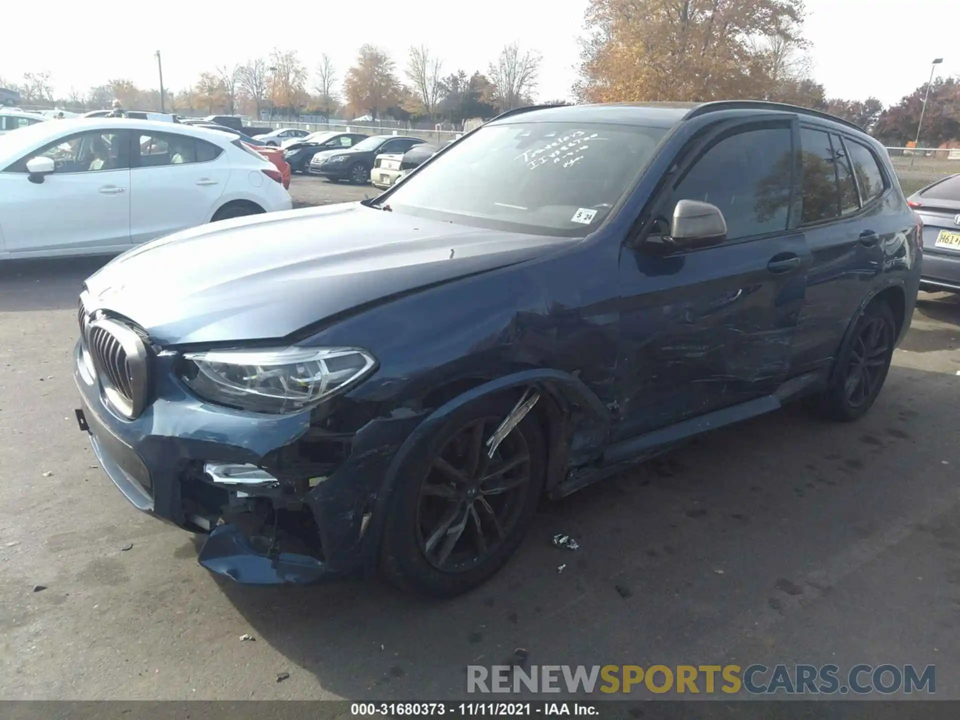 2 Photograph of a damaged car 5UXTS3C5XK0Z06089 BMW X3 2019