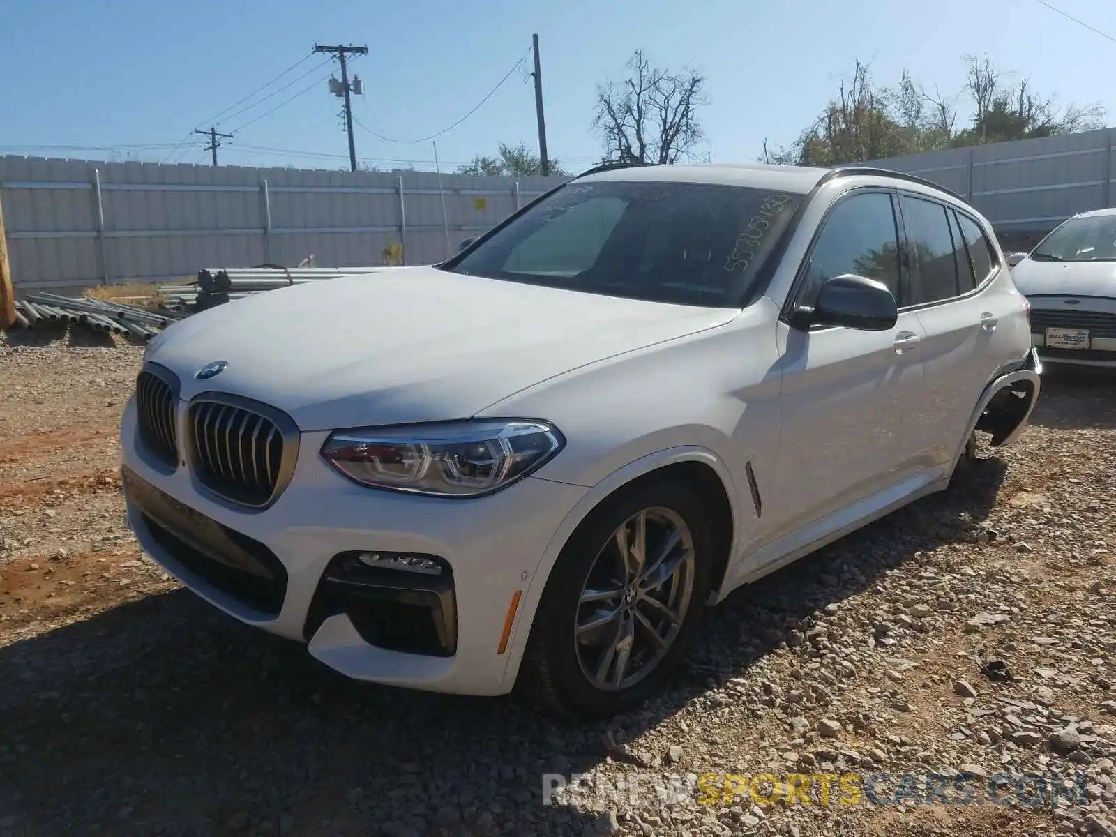 2 Photograph of a damaged car 5UXTS3C5XK0Z07470 BMW X3 2019