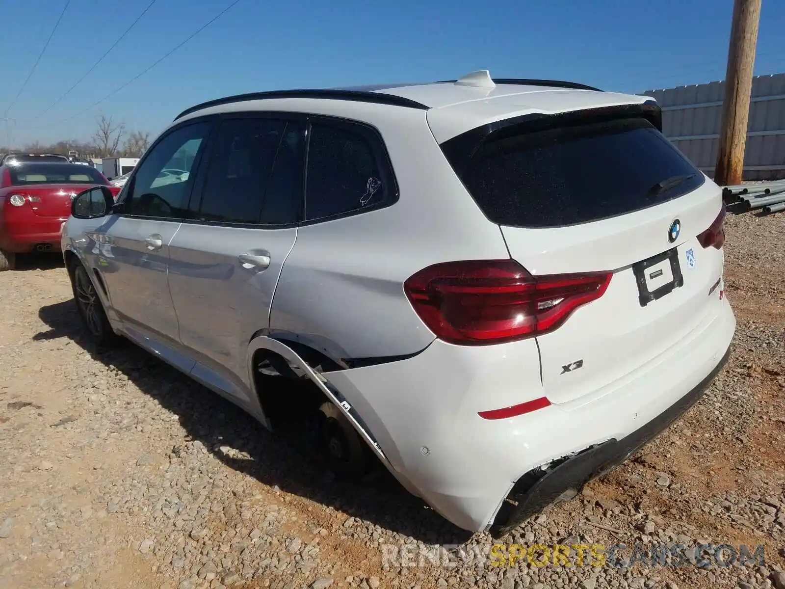 3 Photograph of a damaged car 5UXTS3C5XK0Z07470 BMW X3 2019