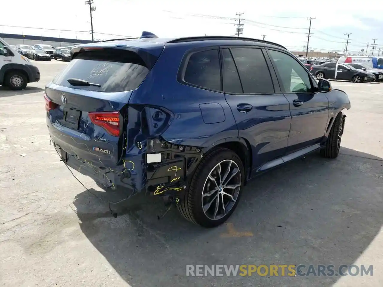 4 Фотография поврежденного автомобиля 5UXTS3C5XK0Z07744 BMW X3 2019