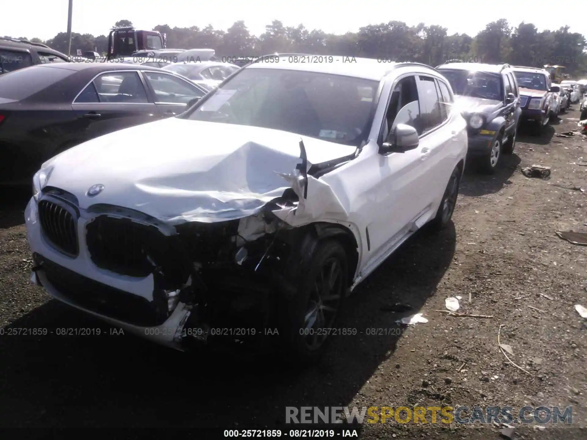 2 Photograph of a damaged car 5UXTS3C5XK0Z08604 BMW X3 2019